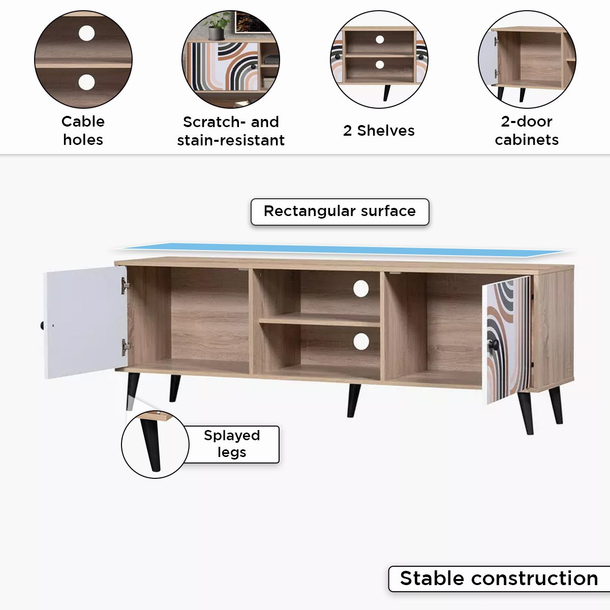 Marshall 1.6 Meter TV Unit for TVs up to 70 inches-hbxlivingroom-mediaunitsandstorage-tvunits-image-5