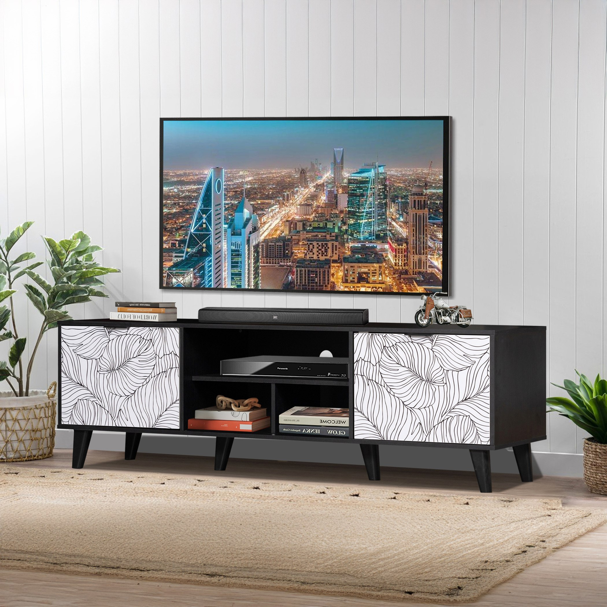 وحدة تلفزيون حتى 75 بوصة 1.8 متر من فونيكس-hbxlivingroom-mediaunitsandstorage-tvunits-image-1