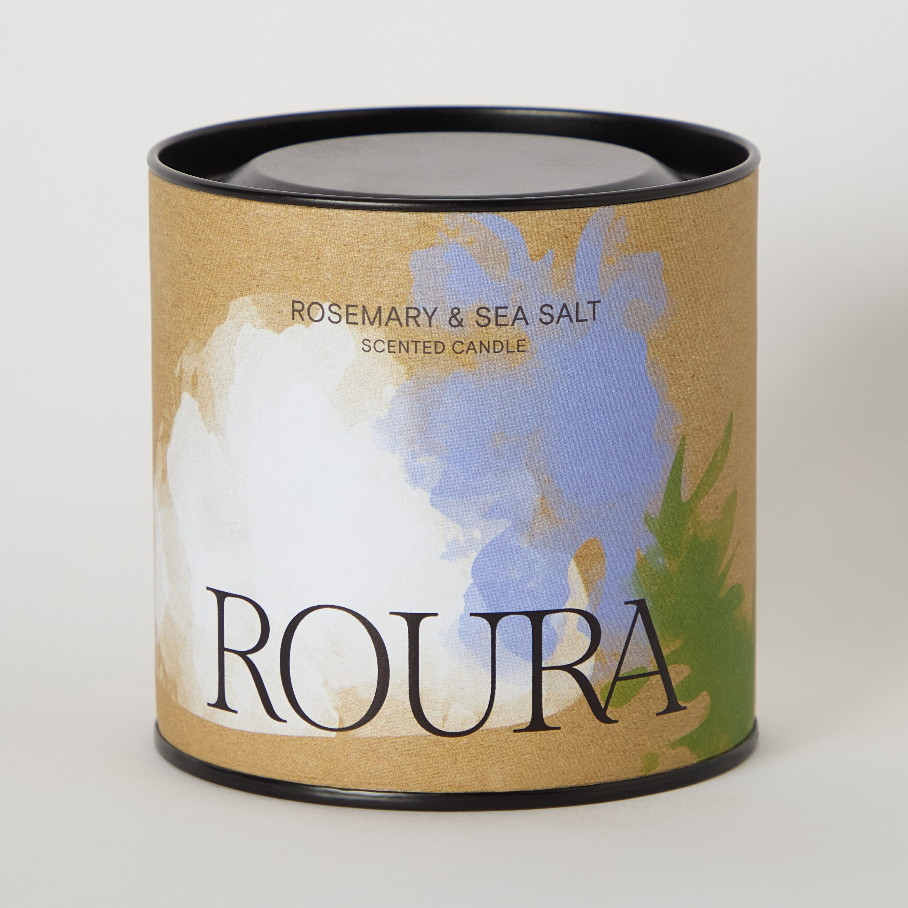 Roura Rosemary and Sea Salt Spanish Scented Jar Candle with Lid - 260 gm-hbxlivingroom-decorandaccessories-candles-image-5