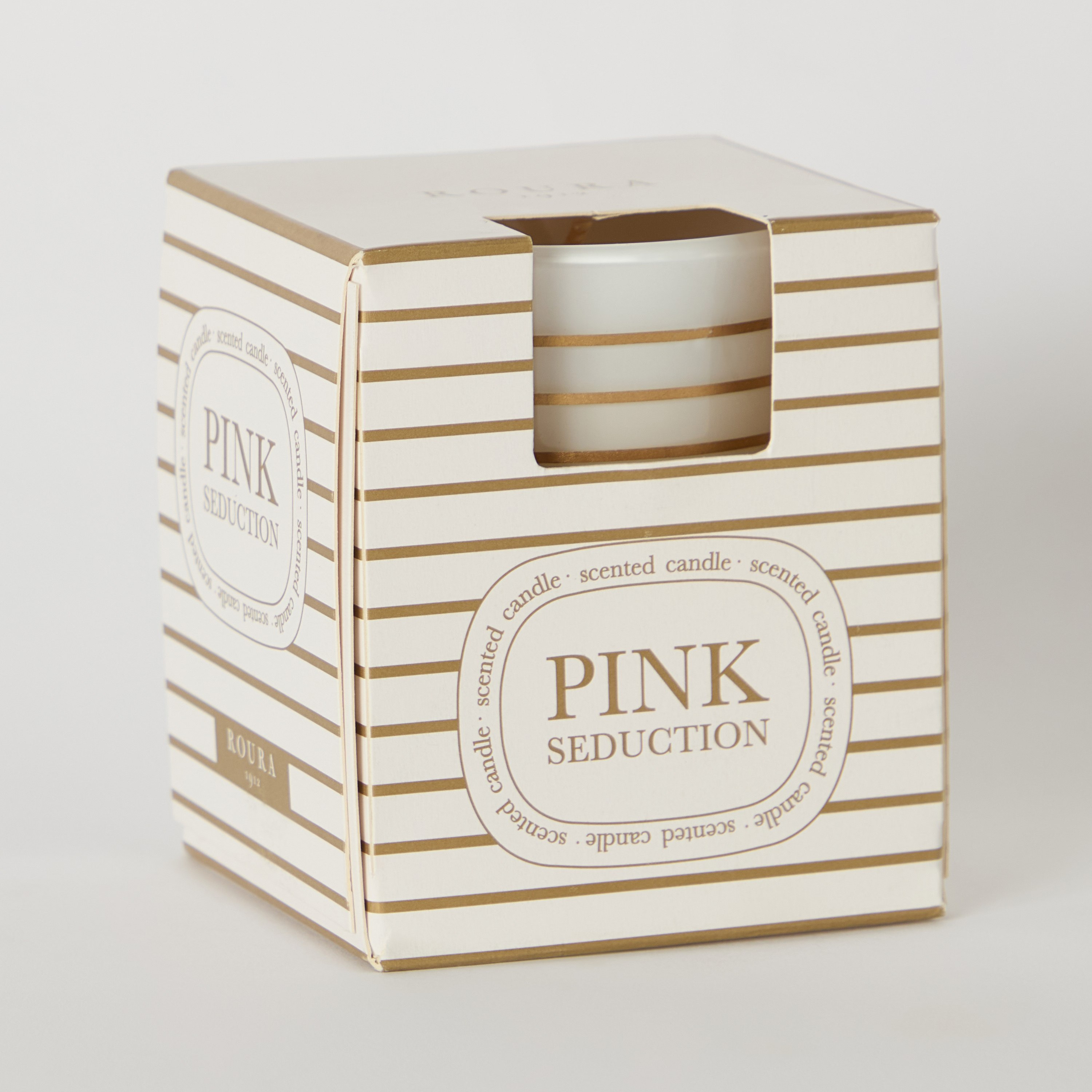 شمعة إسبانية معطرة جولد أند بينك سيداكشن من رورا - 130 جم-hbxlivingroom-decorandaccessories-candles-image-5