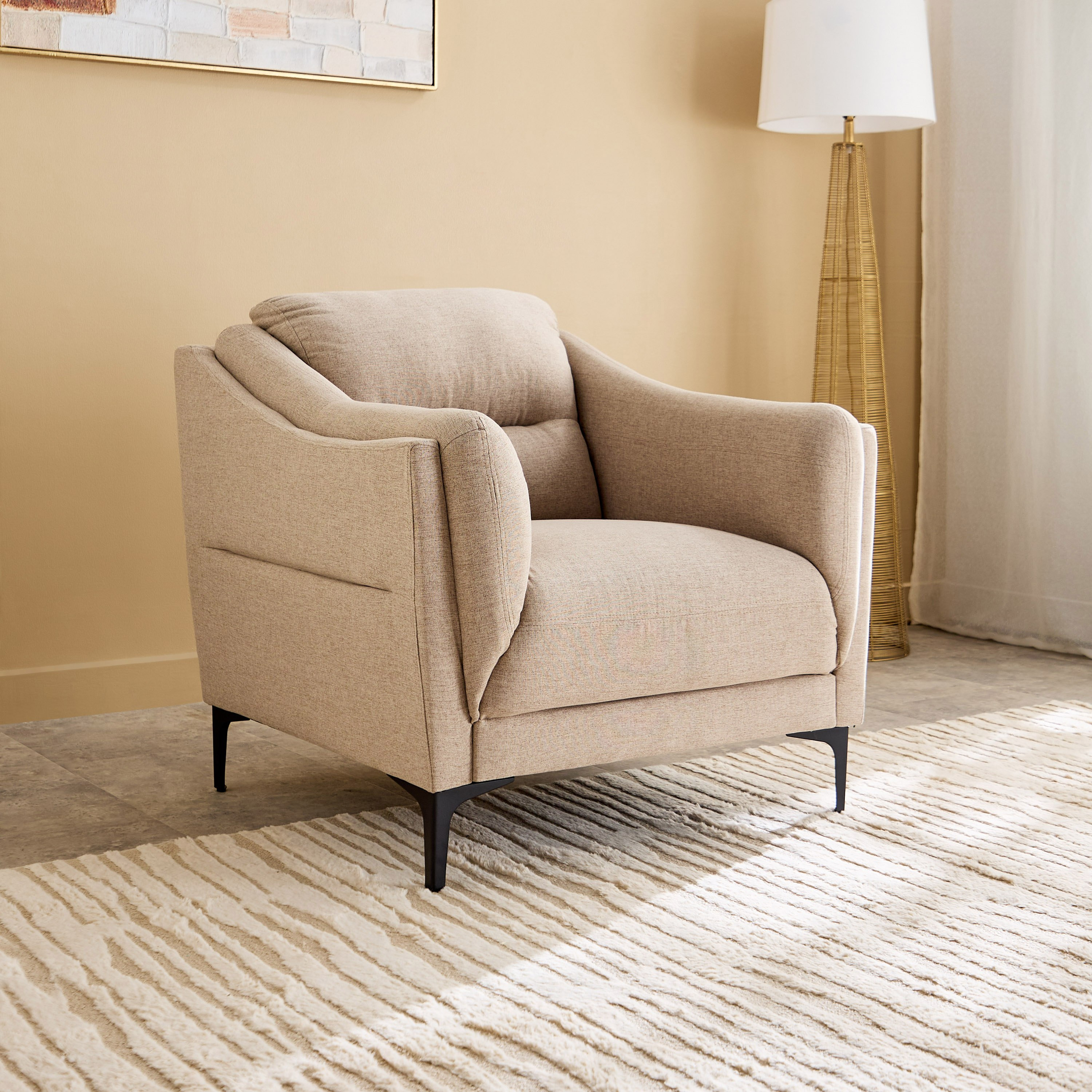 Kelston Fabric Armchair Sofa-hbxlivingroom-sofasandarmchairs-sofas-image-1