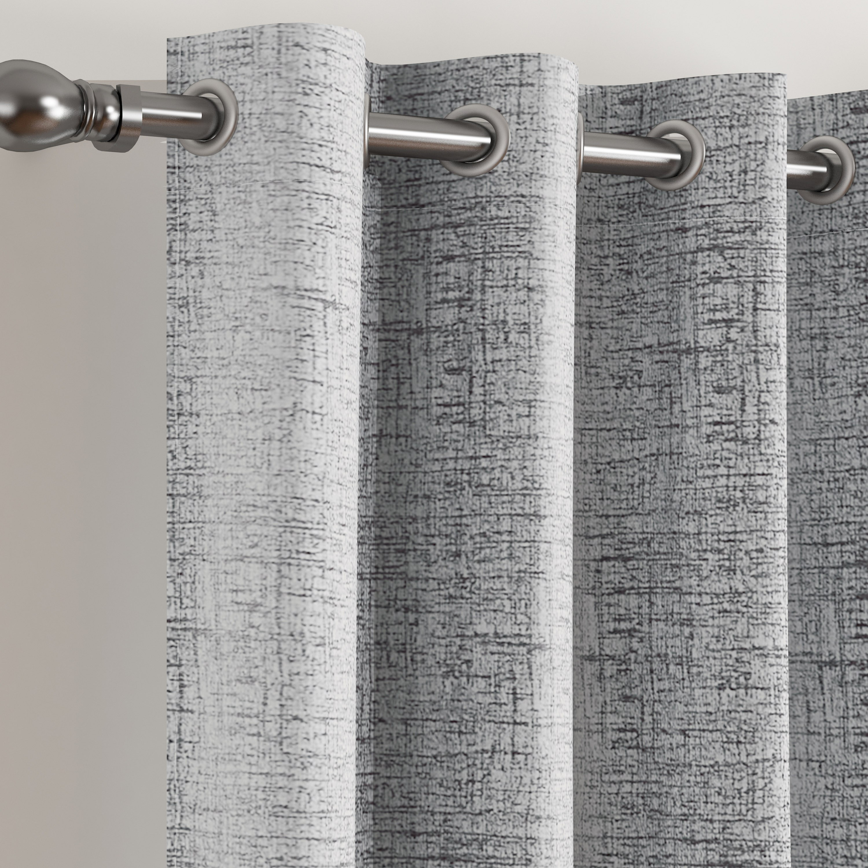 طقم ستائر معتمة جاكار طويلة جدًا قطعتين من مارثا - 140x300 سم-hbxhomeware-hbxdecorandfurnishings-image-2