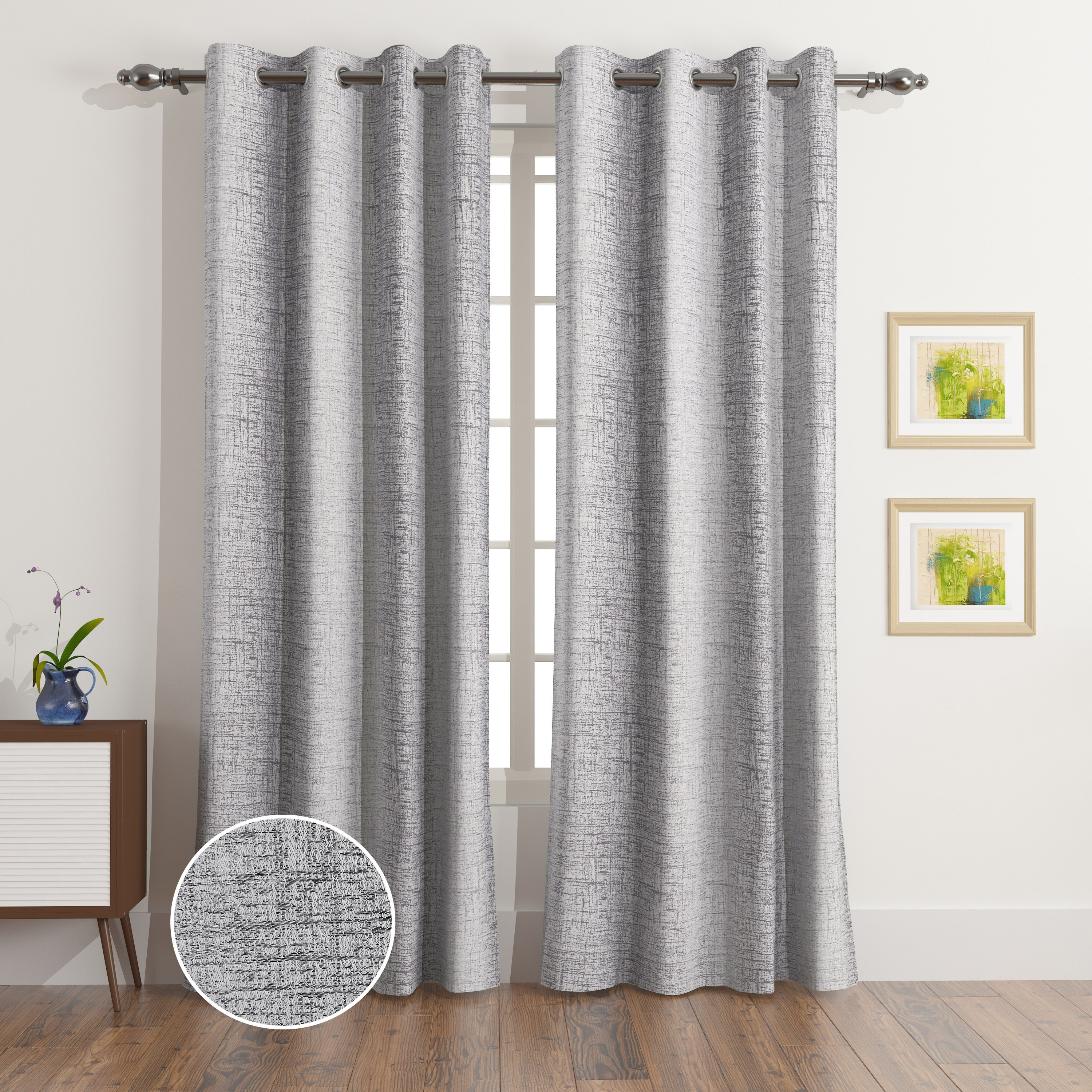 طقم ستائر معتمة جاكار طويلة جدًا قطعتين من مارثا - 140x300 سم-PROMO_HB_AE_B2G2_011025-image-1
