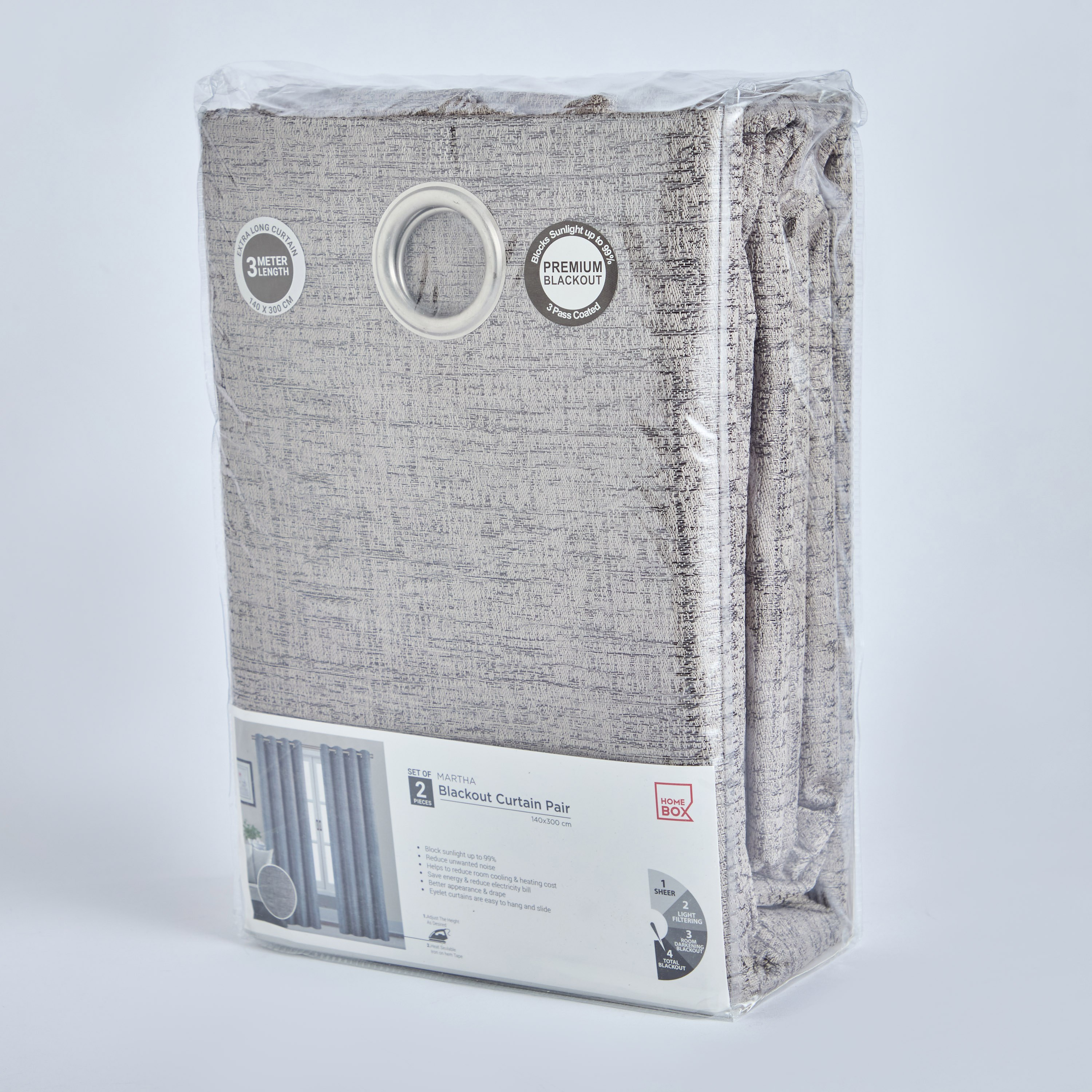 طقم ستائر معتمة جاكار طويلة جدًا قطعتين من مارثا - 140x300 سم-PROMO_HB_AE_B2G2_011025-image-4