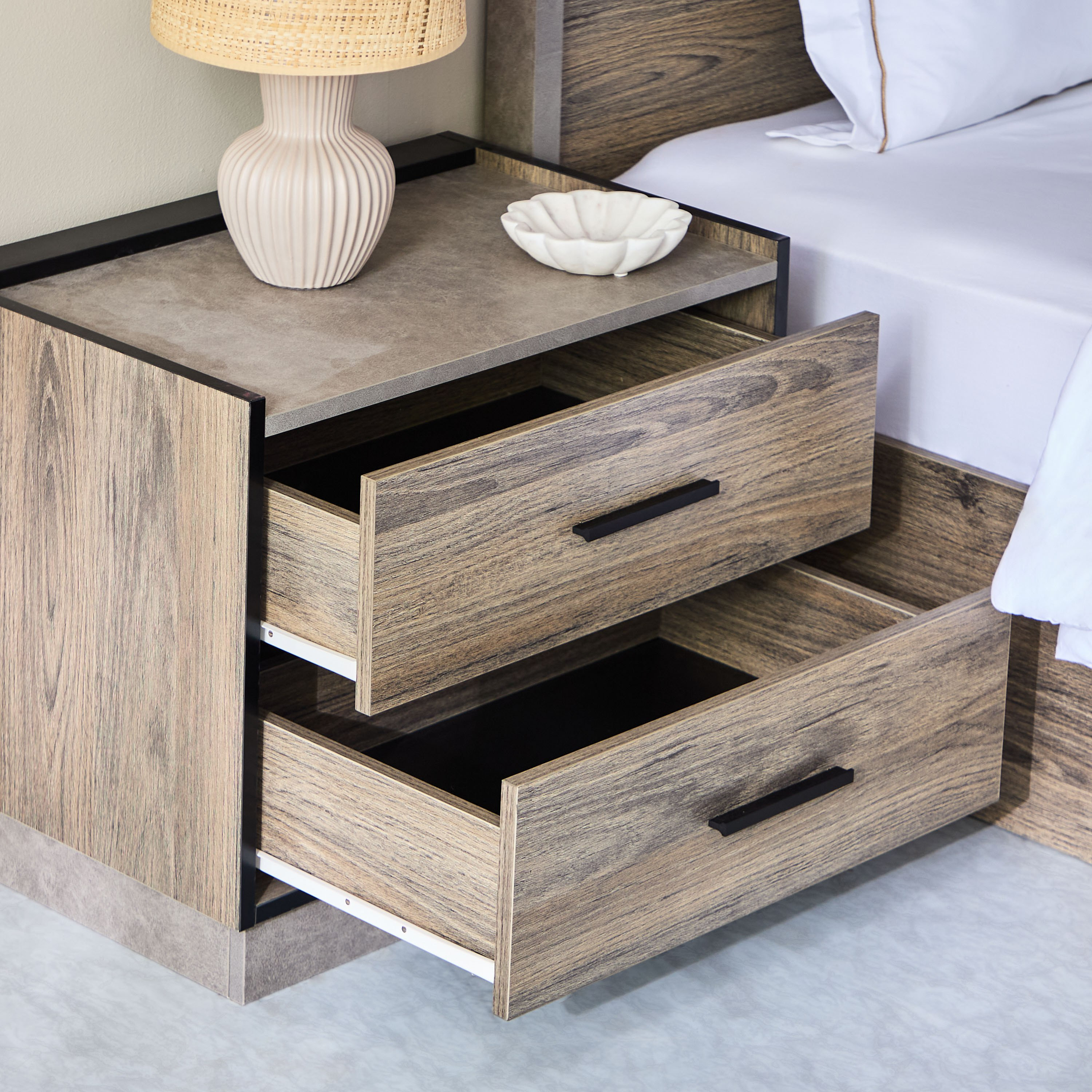 طقم غرفة نوم كينج 5 قطع من أوروبا - 180x200 سم-hbxbedroom-bedsandbedsets-bedroomsets-king-image-16