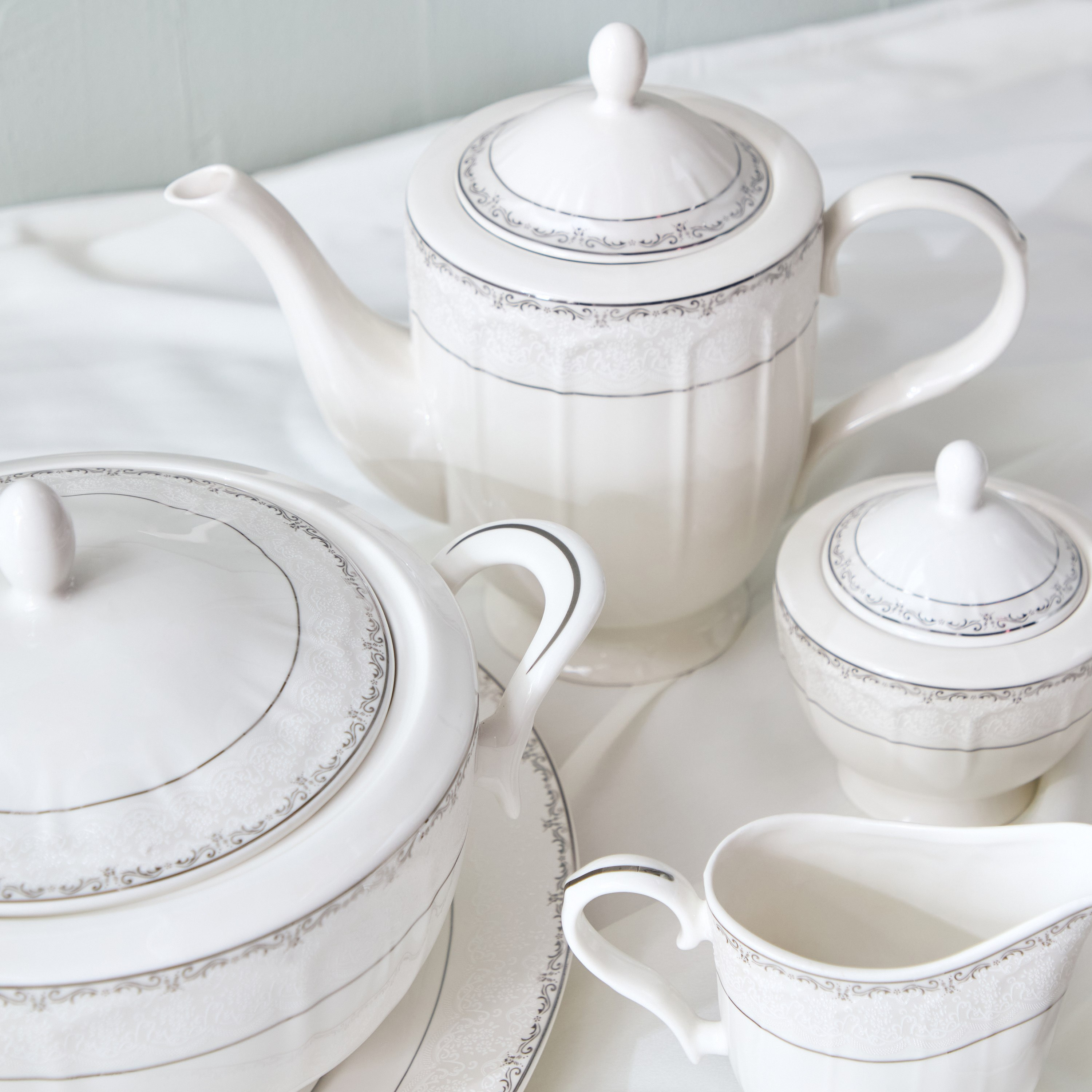 طقم عشاء 95 قطعة من الخزف الصيني من رويال - 12 شخصًا-hbxhomeware-hbxkitchen-image-4