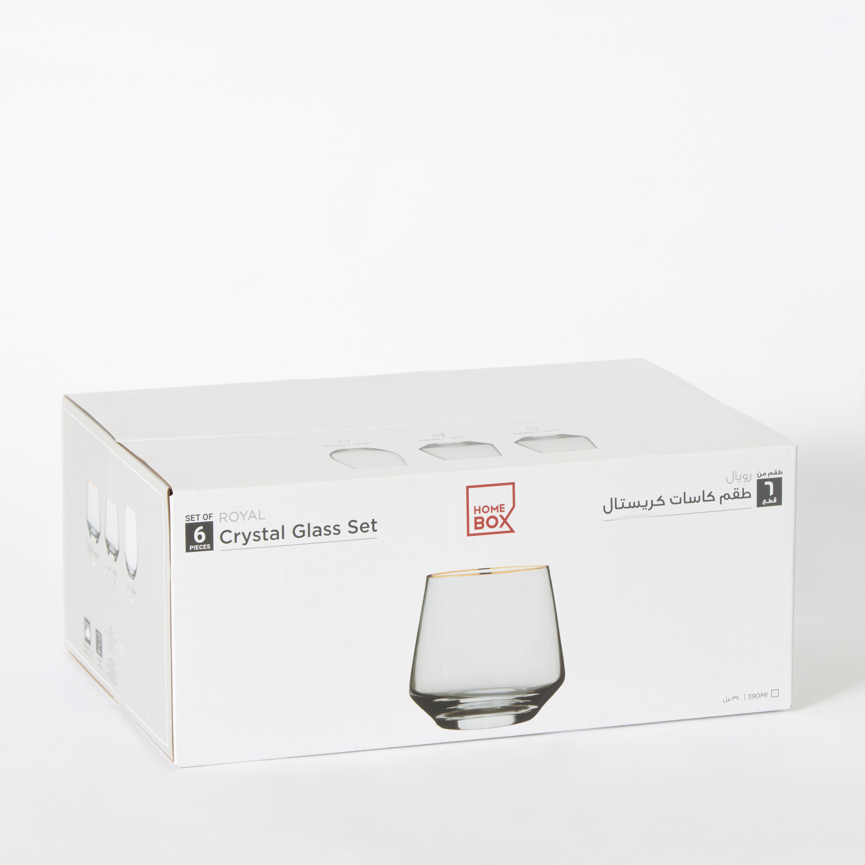طقم أكواب كريستال دي أو إف 6 قطع من أكوا- 380 مل-hbxhomeware-hbxkitchen-image-5