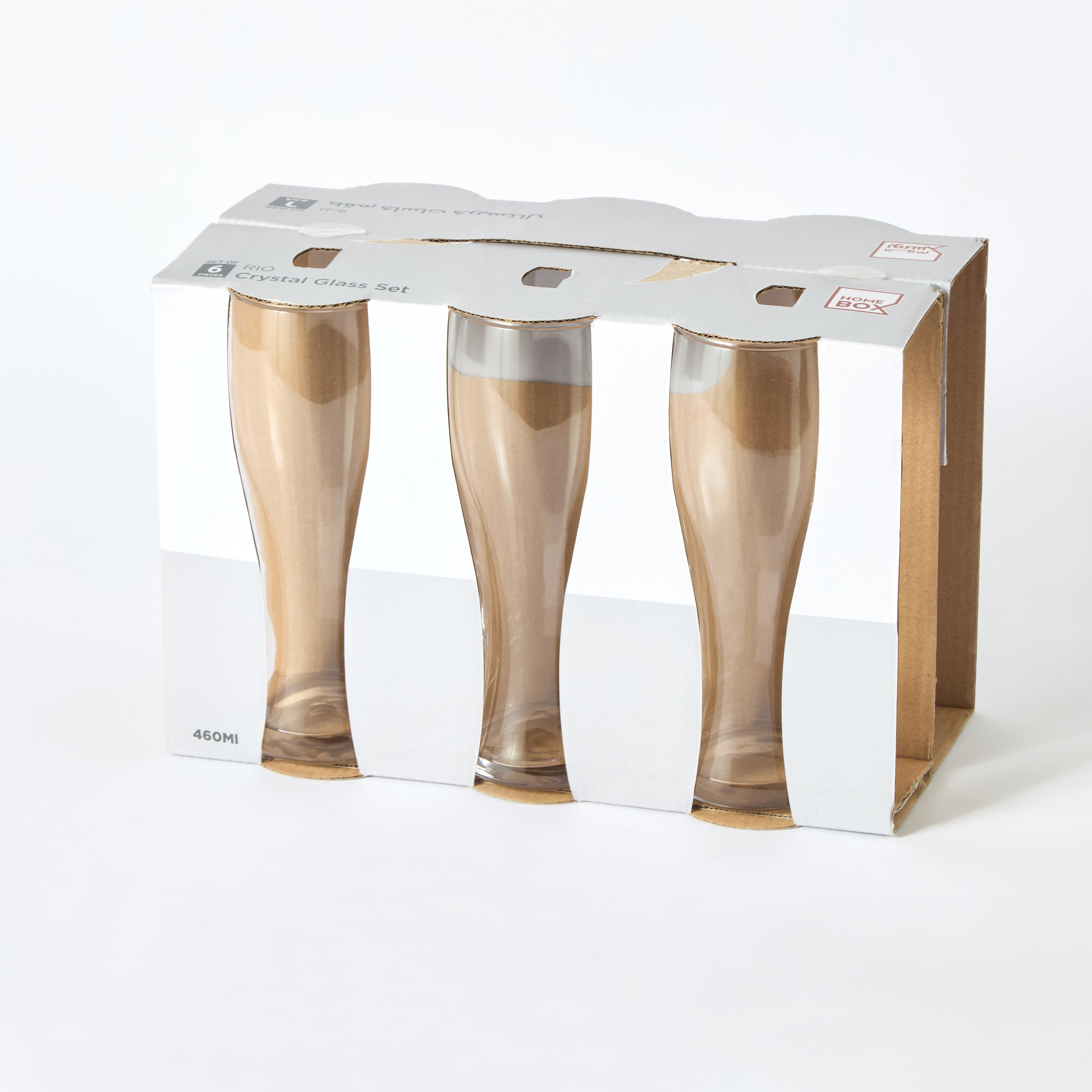 طقم كاسات زجاج 6 قطع من ريو - 460 مل-hbxhomeware-hbxkitchen-image-5