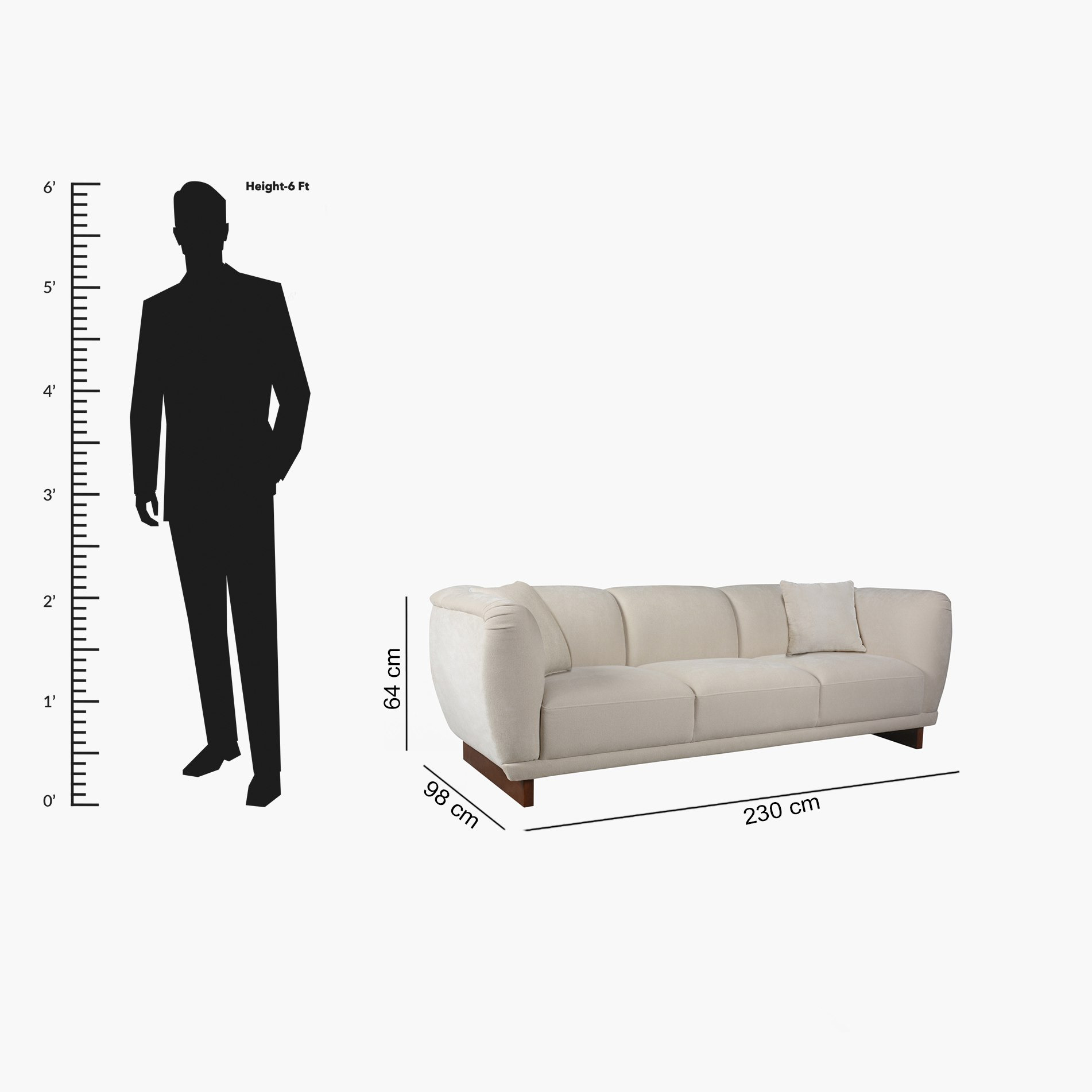 Clarkston 3-Seater Fabric Sofa with 2 Cushions-hbxlivingroom-sofasandarmchairs-sofas-image-10