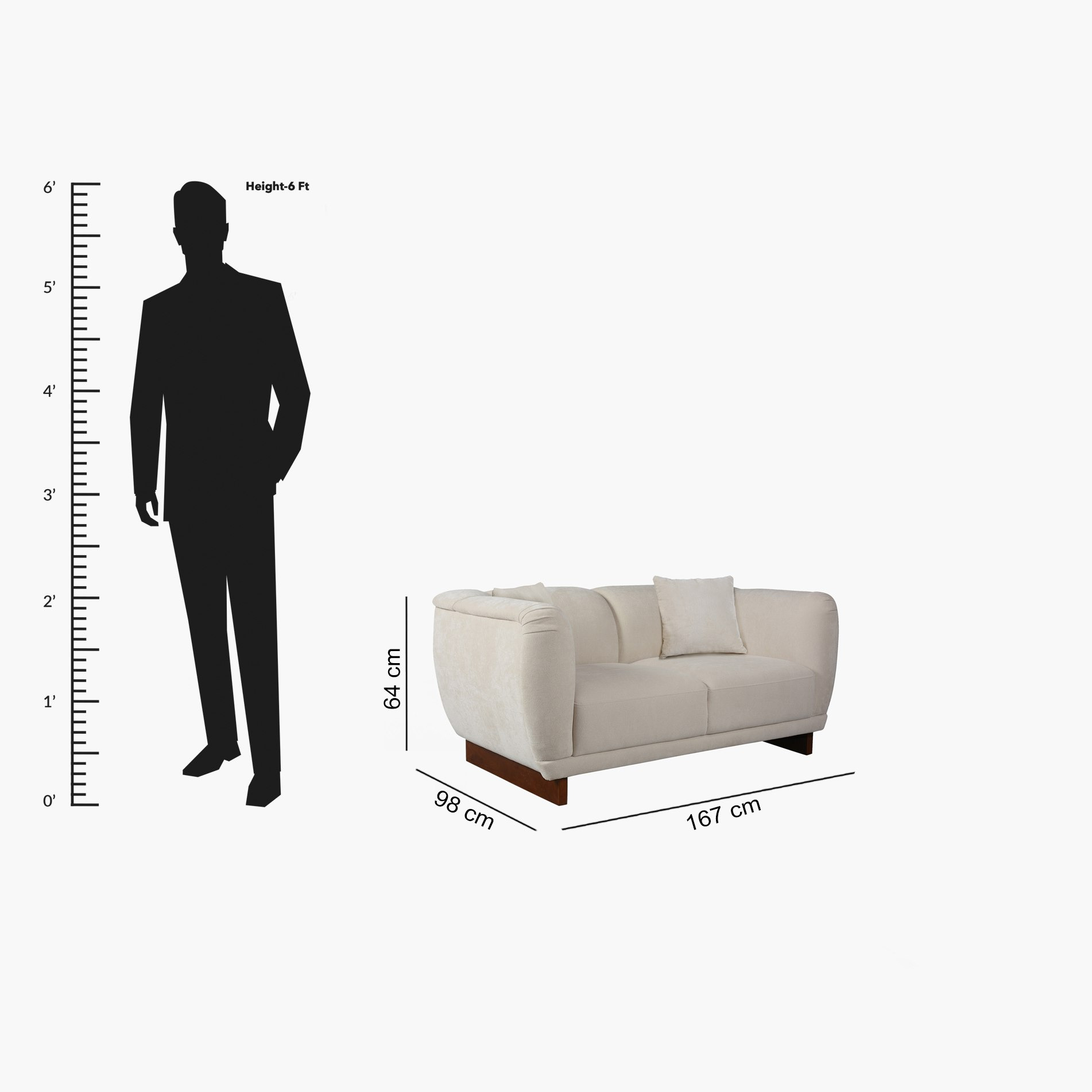 Clarkston 2-Seater Fabric Sofa with 2 Cushions-hbxlivingroom-sofasandarmchairs-sofas-image-11
