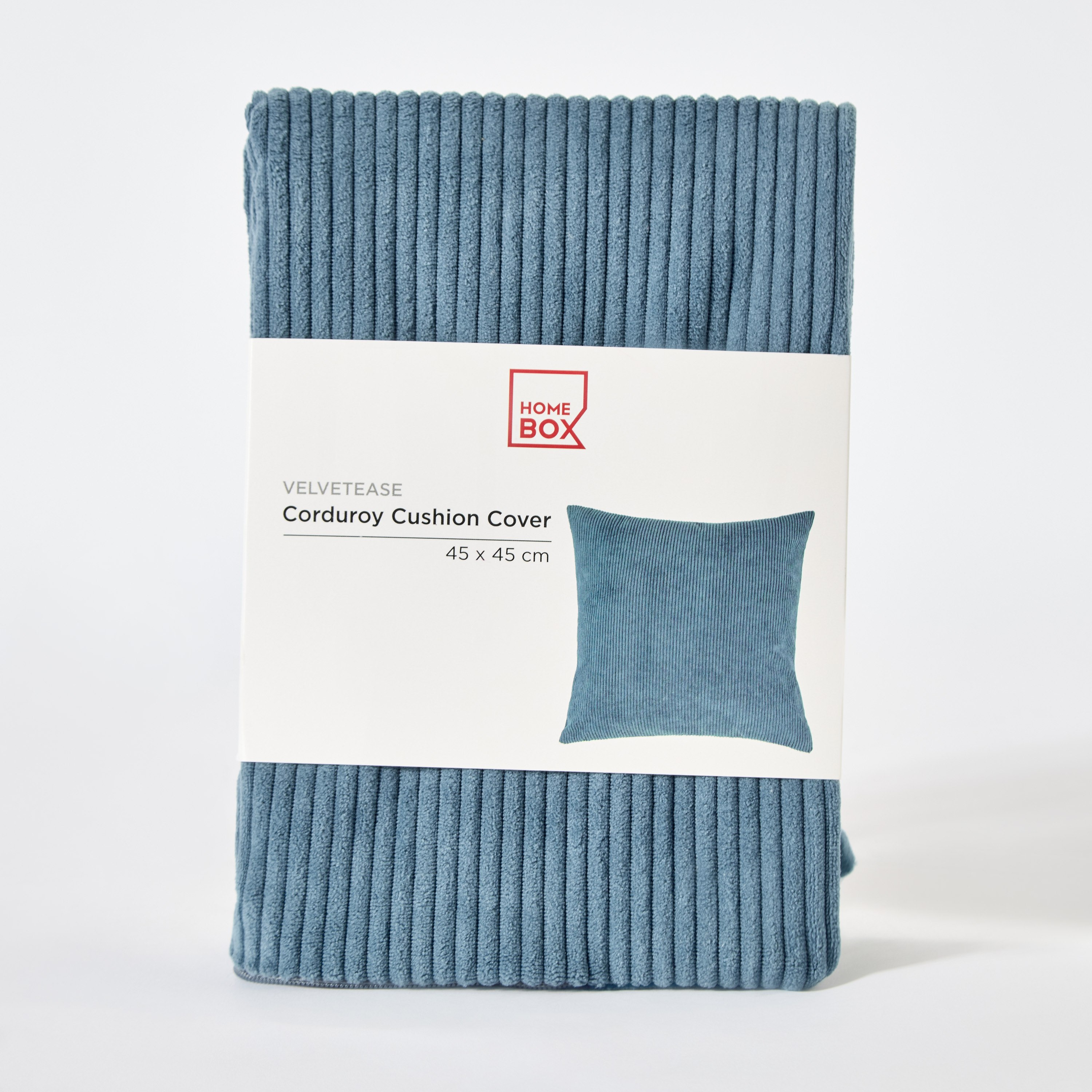 VelvetEase Corduroy Cushion Cover - 45x45 cm-hbxhomeware-cushionsandcovers-cushioncovers-image-5