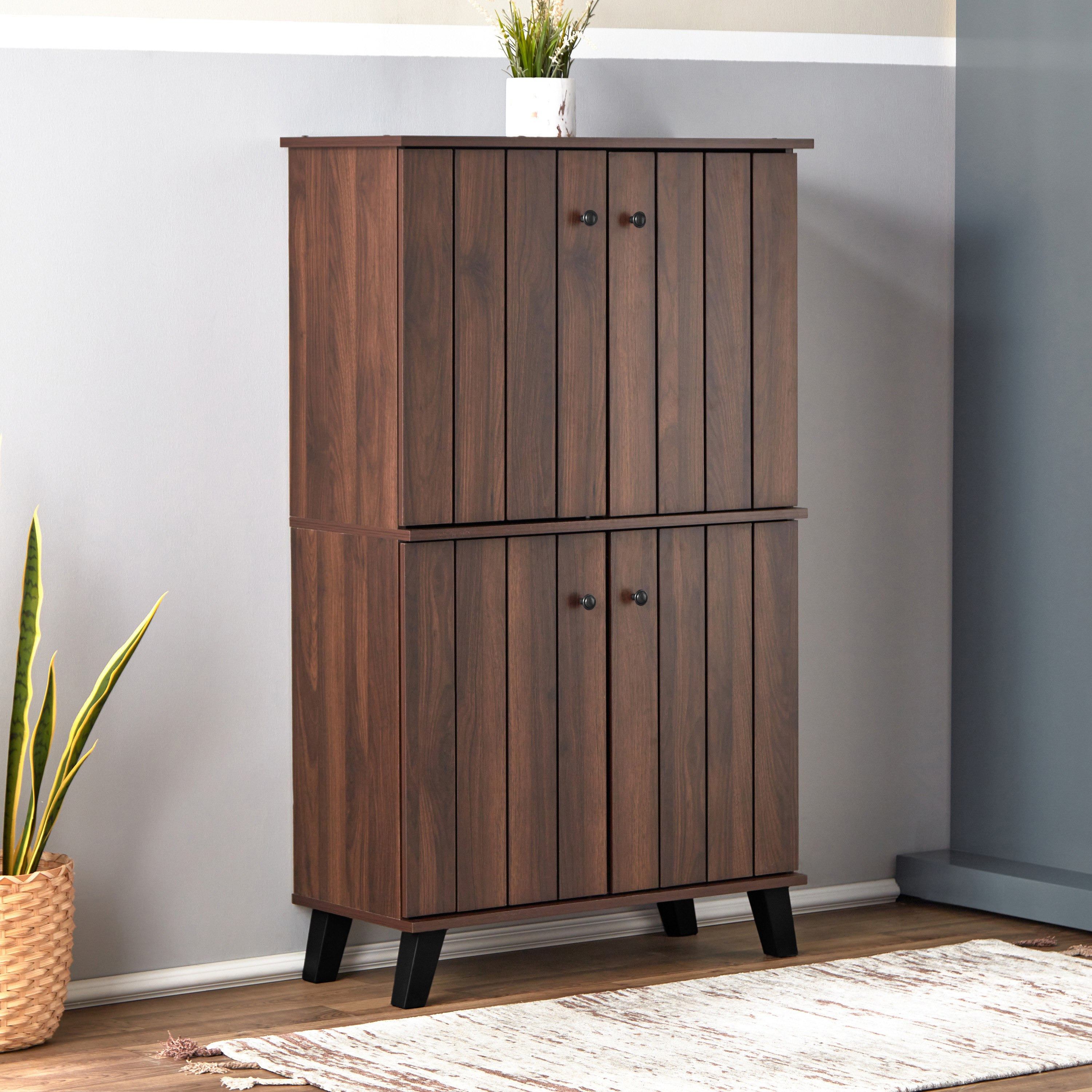 Malton NXT 18-Pair Tall Shoe Cabinet with 4 Doors-hbxbedroom-shoecabinetsandracks-image-1