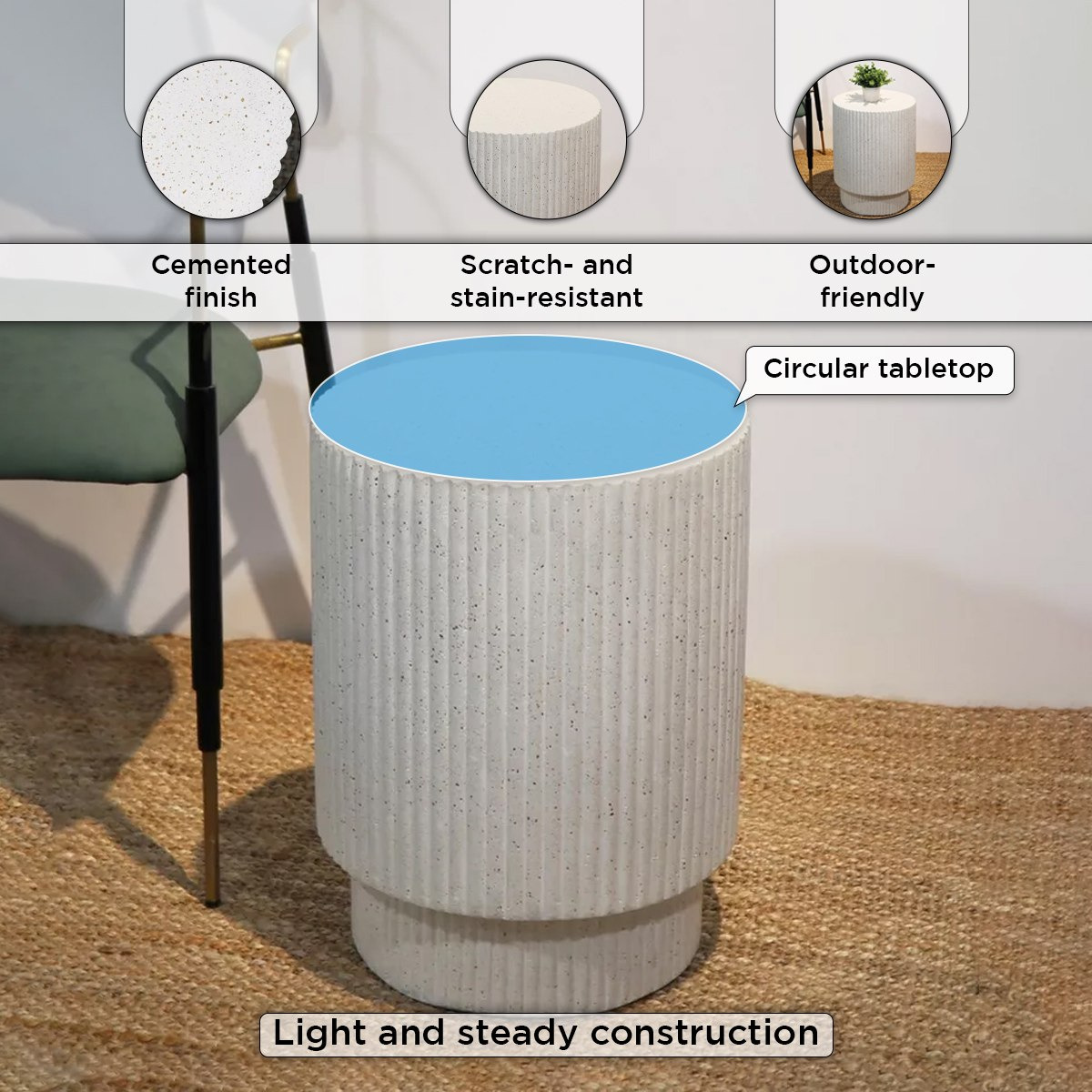 طاولة جانبية مزيّنة للمساحات الخارجية والداخلية من فيرا هيكتور-hbxfurniture-livingroom-endtables-image-5
