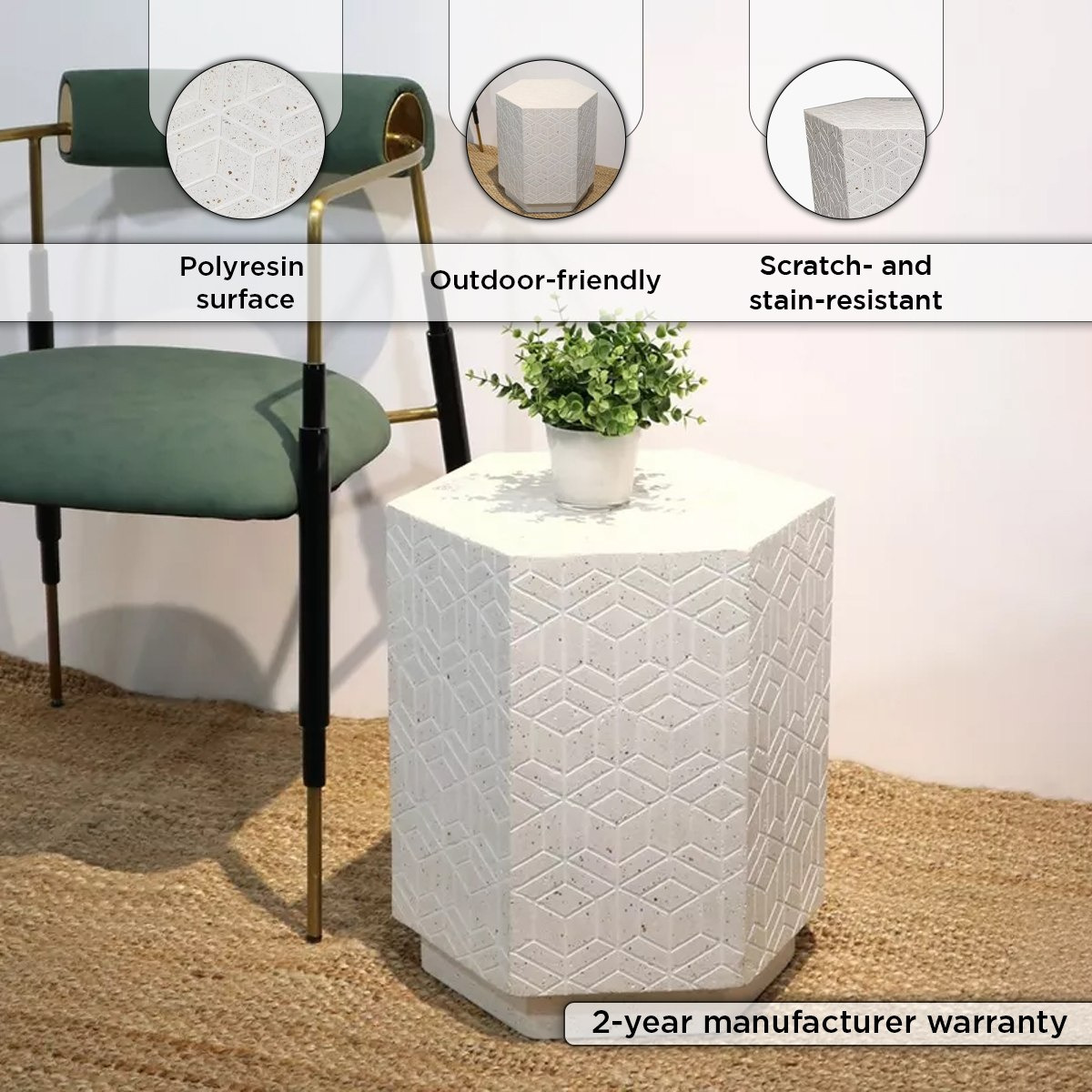 طاولة زينة جانبية للمساحات الخارجية أو الداخلية من فيرا بايلي-hbxfurniture-livingroom-endtables-image-4