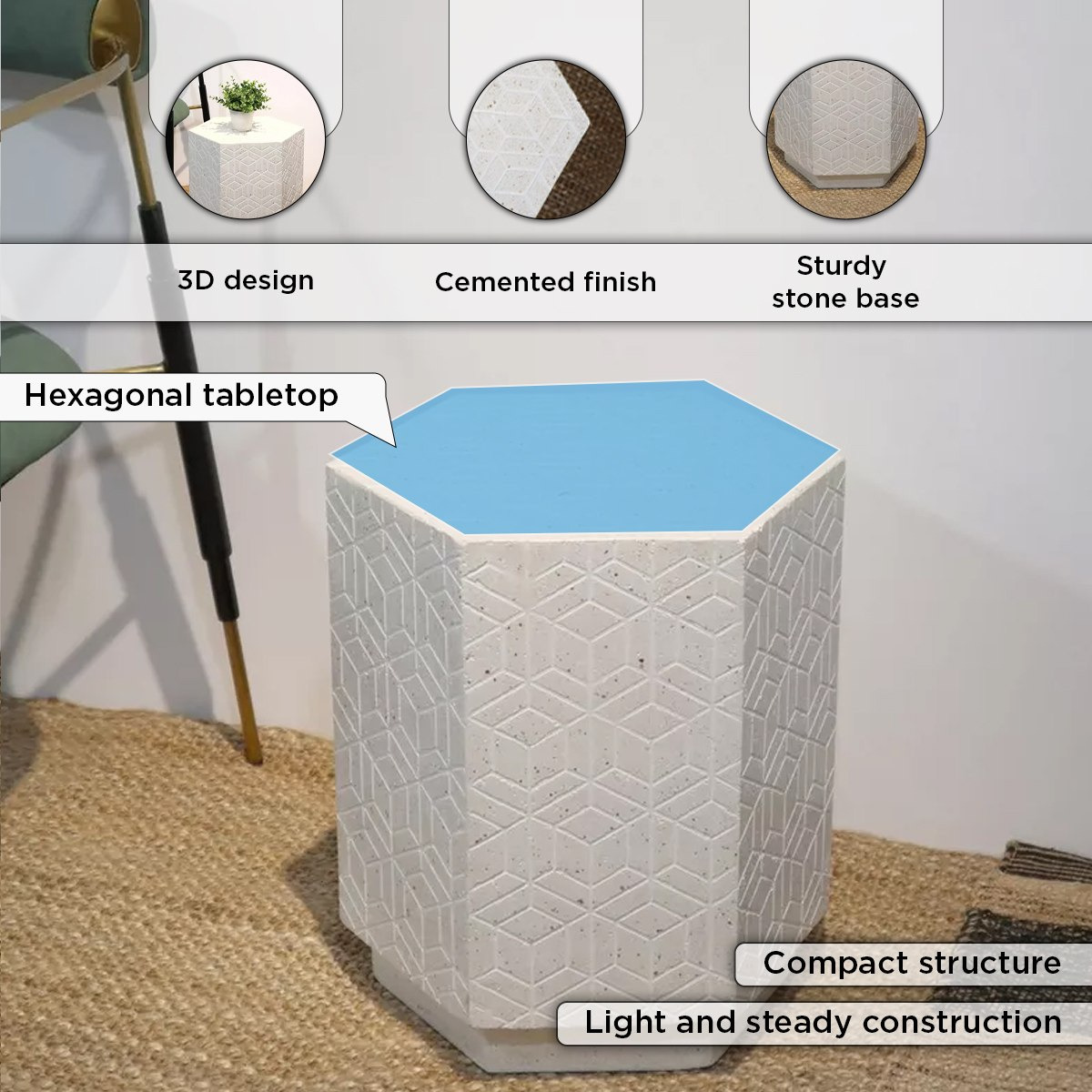 طاولة زينة جانبية للمساحات الخارجية أو الداخلية من فيرا بايلي-hbxfurniture-livingroom-endtables-image-5