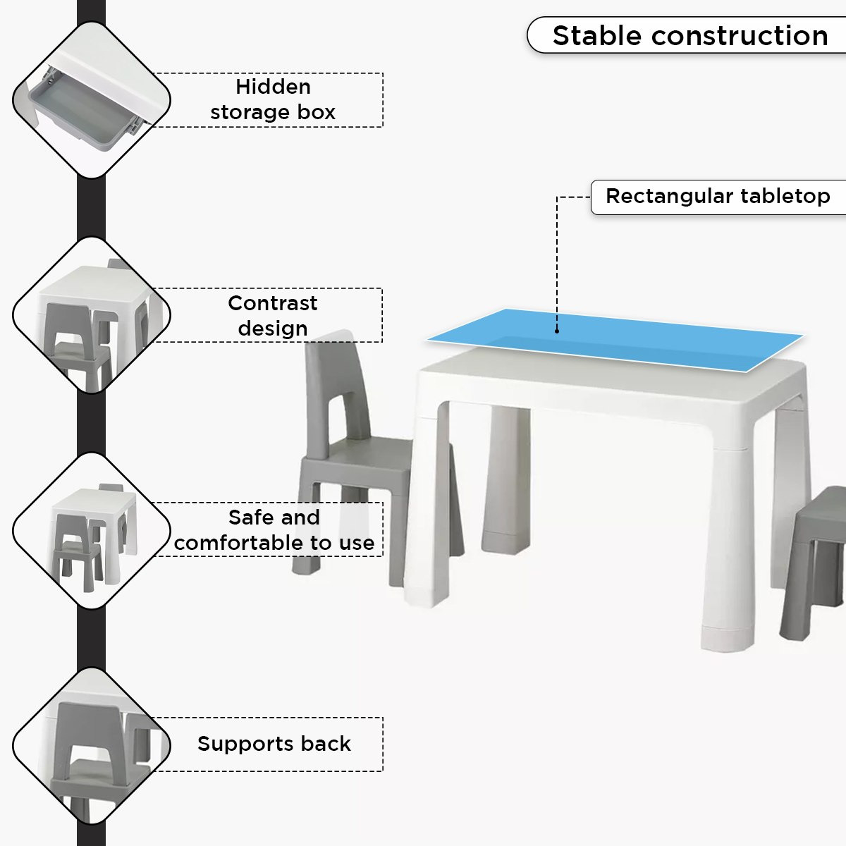 Iris Delta 2-Seater Kids' Table Set-hbxfurniture-desks-image-5
