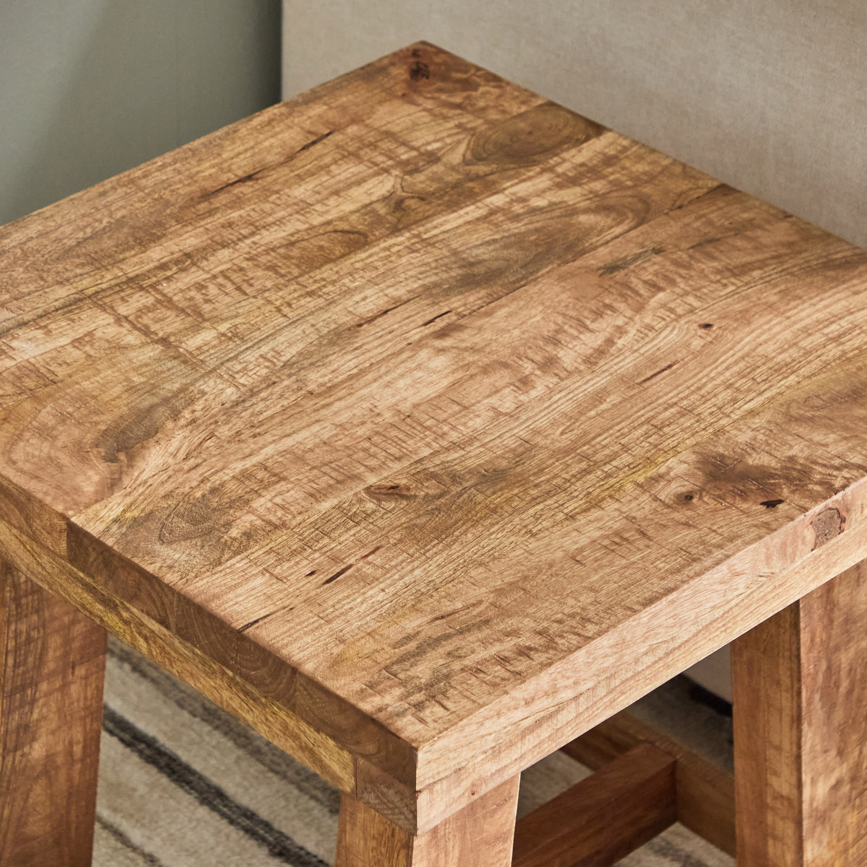 Vendra Kinston Solid Wood End Table-hbxfurniture-livingroom-endtables-image-3
