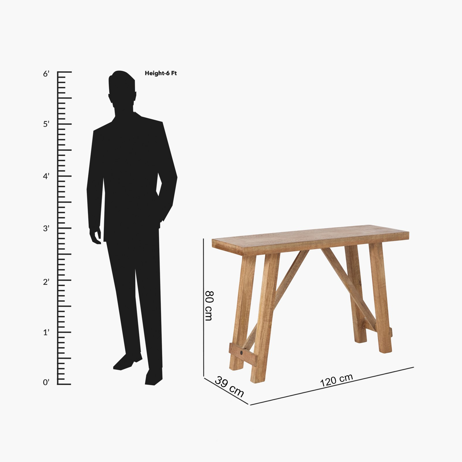 طاولة كونسول من الخشب الصلب - كينستون من فيندرا -hbxfurniture-tablesandstands-consoletables-image-10