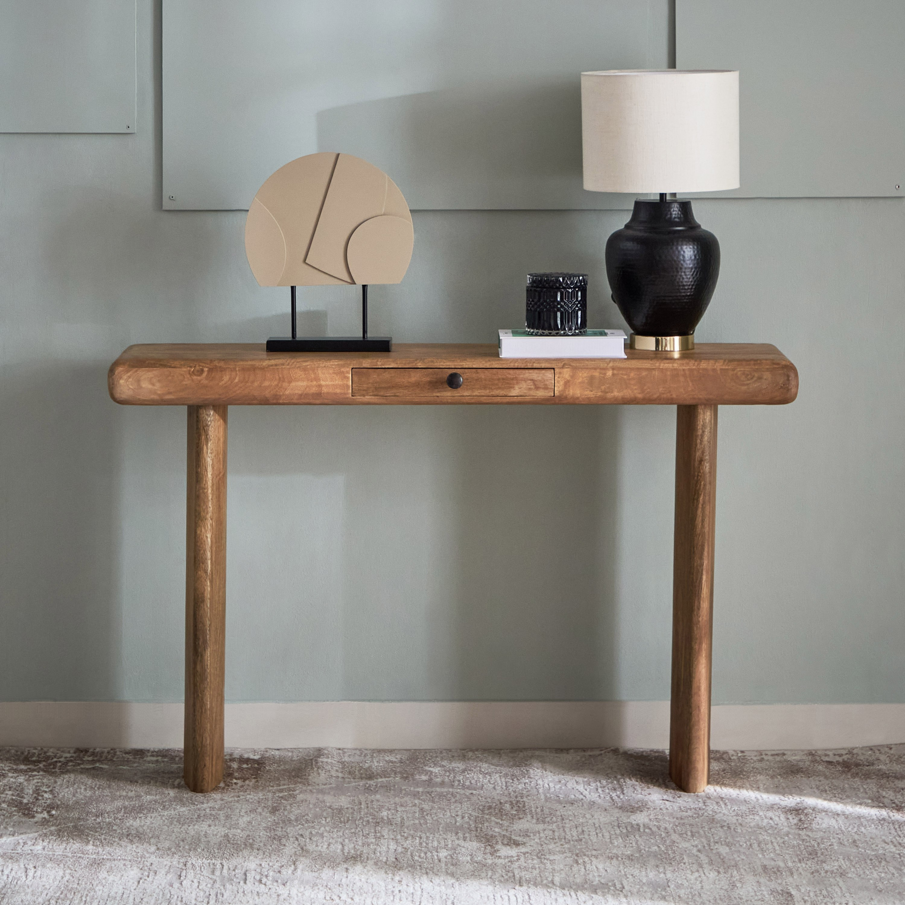 Cavon Clayton Solid Wood Console Table-hbxfurniture-tablesandstands-consoletables-image-2
