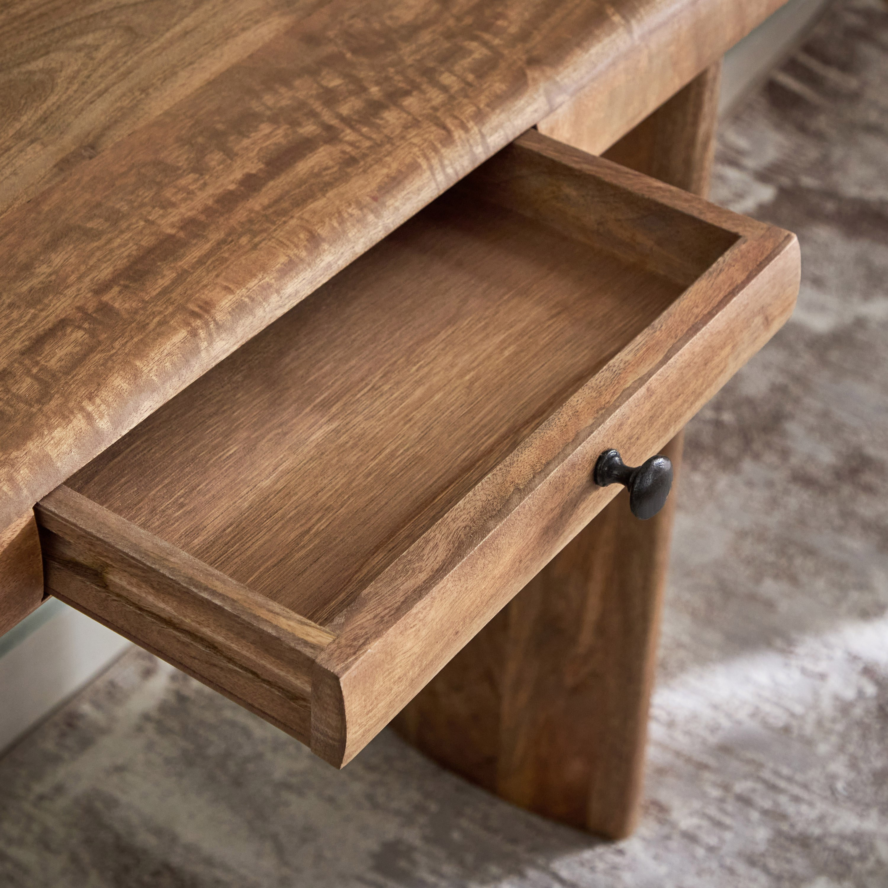 Cavon Clayton Solid Wood Console Table-hbxfurniture-tablesandstands-consoletables-image-6