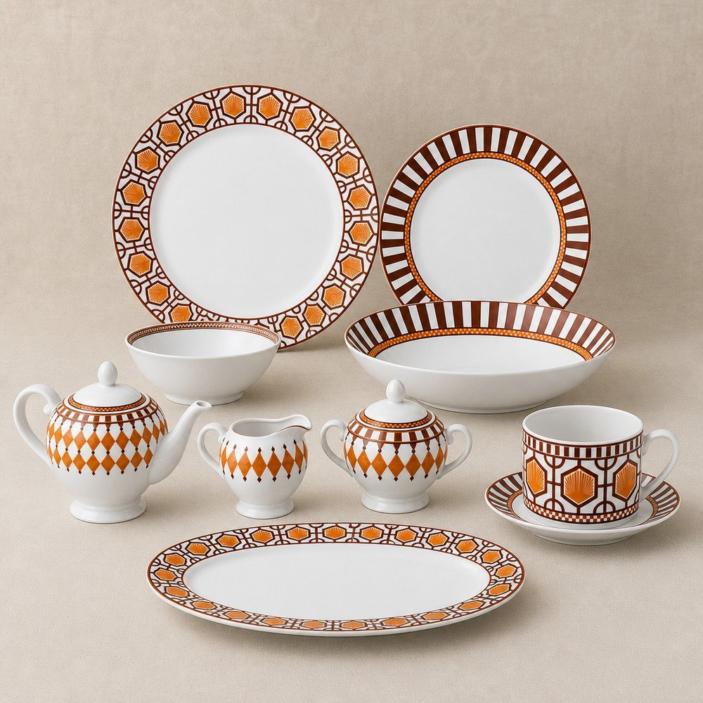 Dramatic 49-Piece Dinner Set - Serves 8-hbxhomeware-hbxkitchen-image-1