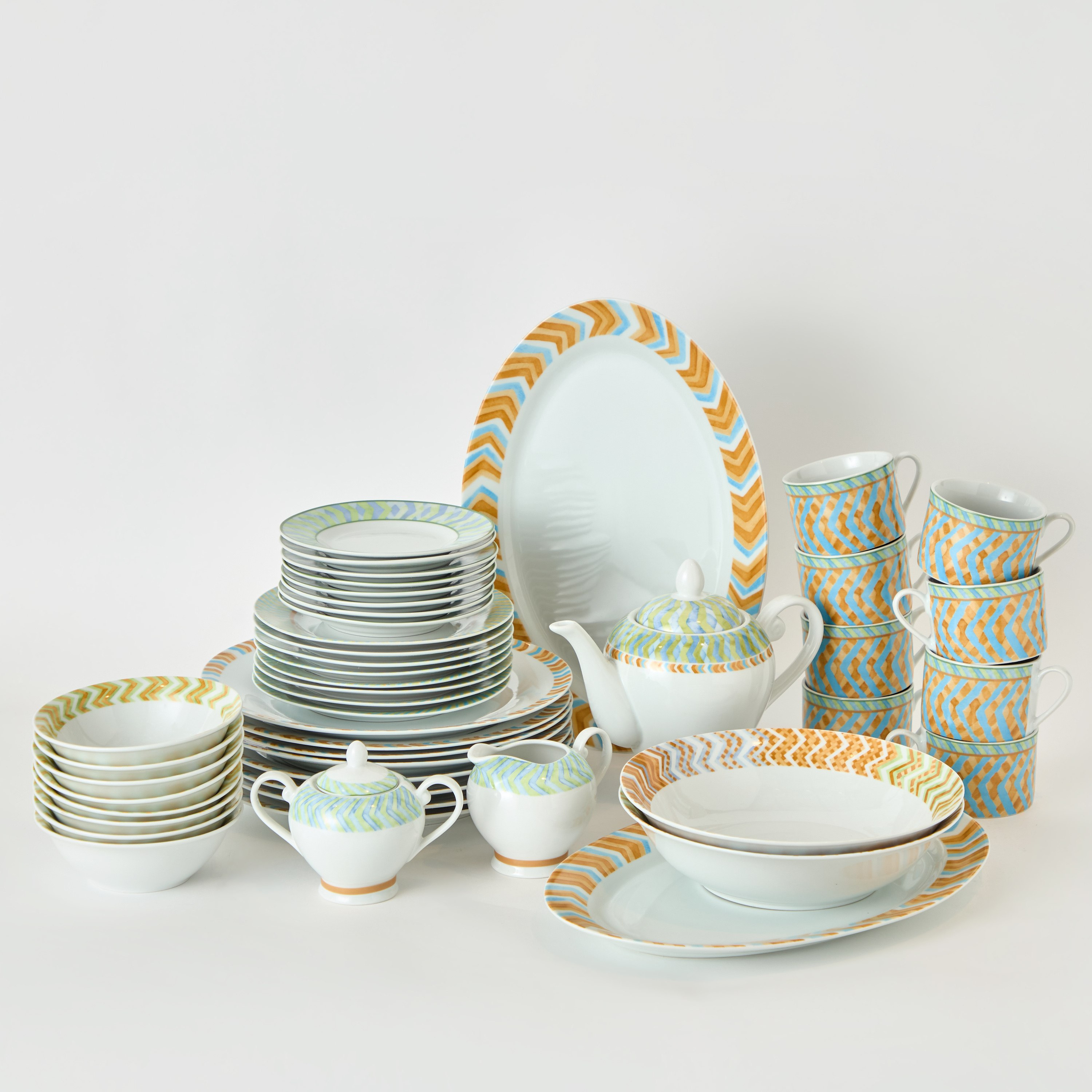 طقم عشان 49 قطعة من زيب زاب - 8 أشخاص-hbxhomeware-hbxkitchen-image-5