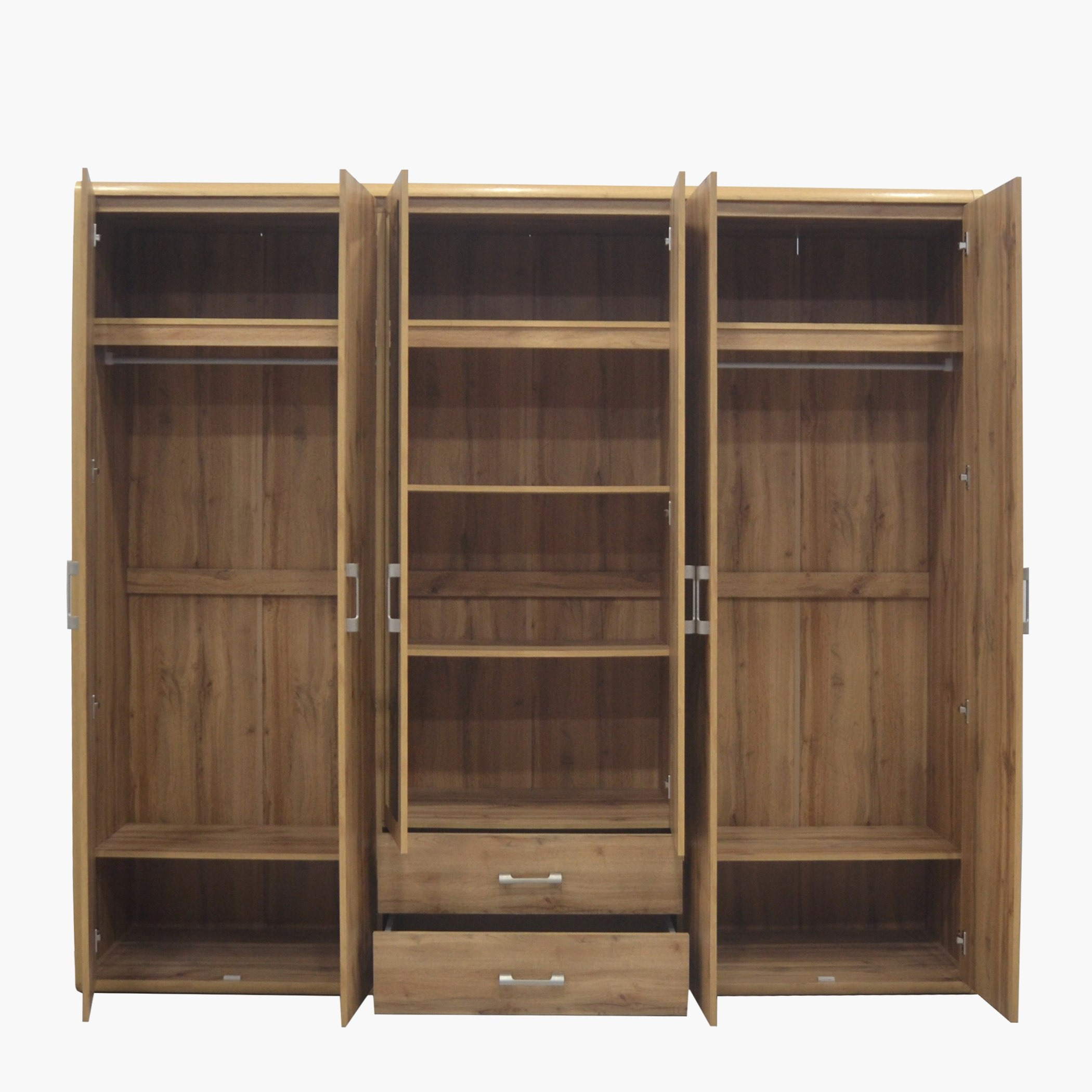 خزانة ملابس 6 أبواب مع درجين و2 مرآة - جورجيا من موڤو-hbxfurniture-wardrobes-image-6