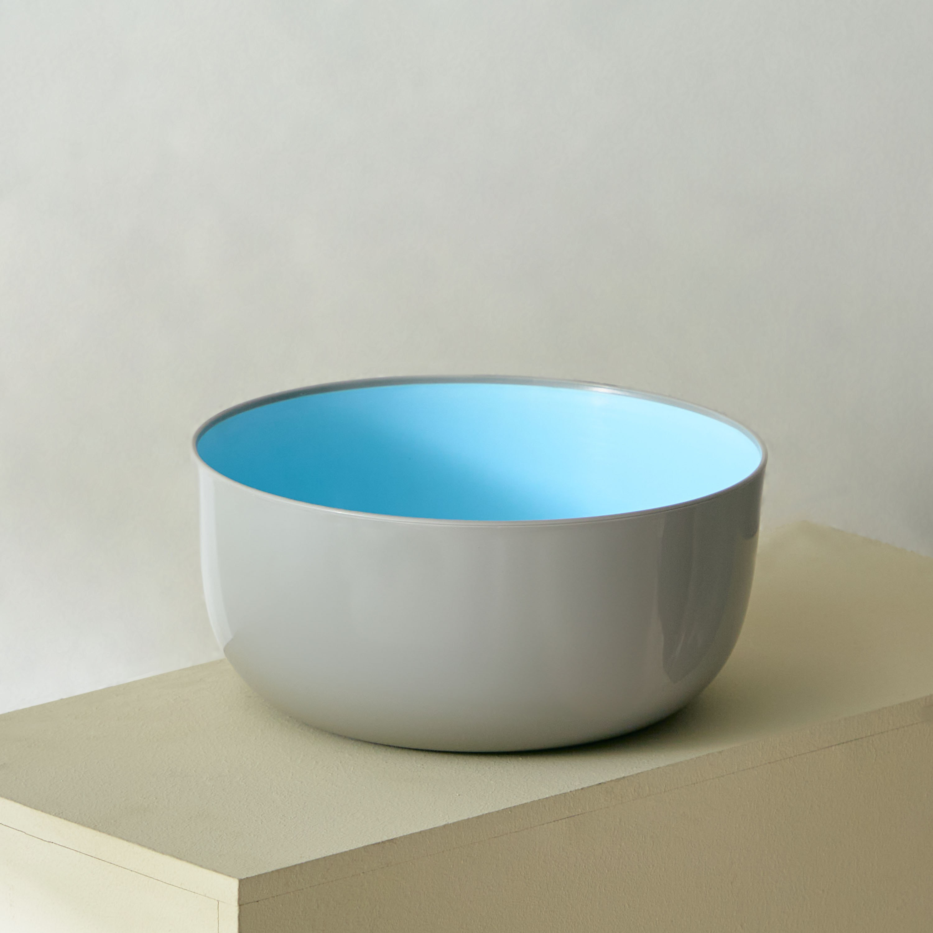 وعاء سلطة بلونين من فيوجن سينس - حجم كبير-hbxdecorandfurnishings-tabletop-crockery-image-2