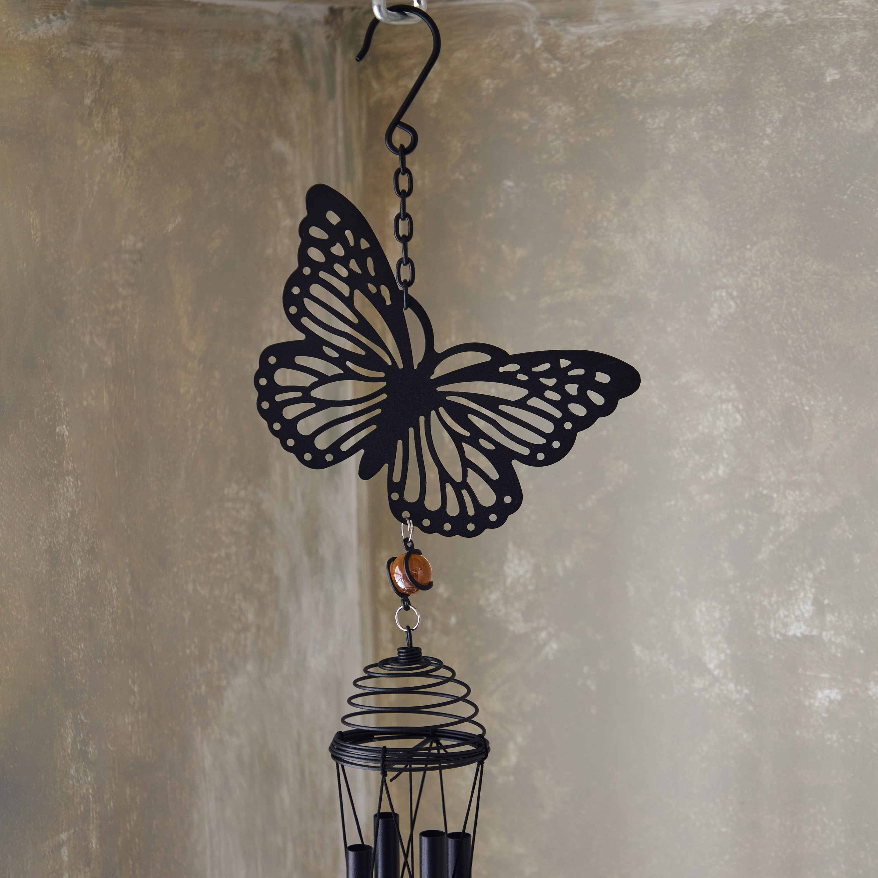 Novo Butterfly Outdoor Wind Chimes - 68.5 cm-hbxhomeware-homedecor-figurinesandornaments-image-2