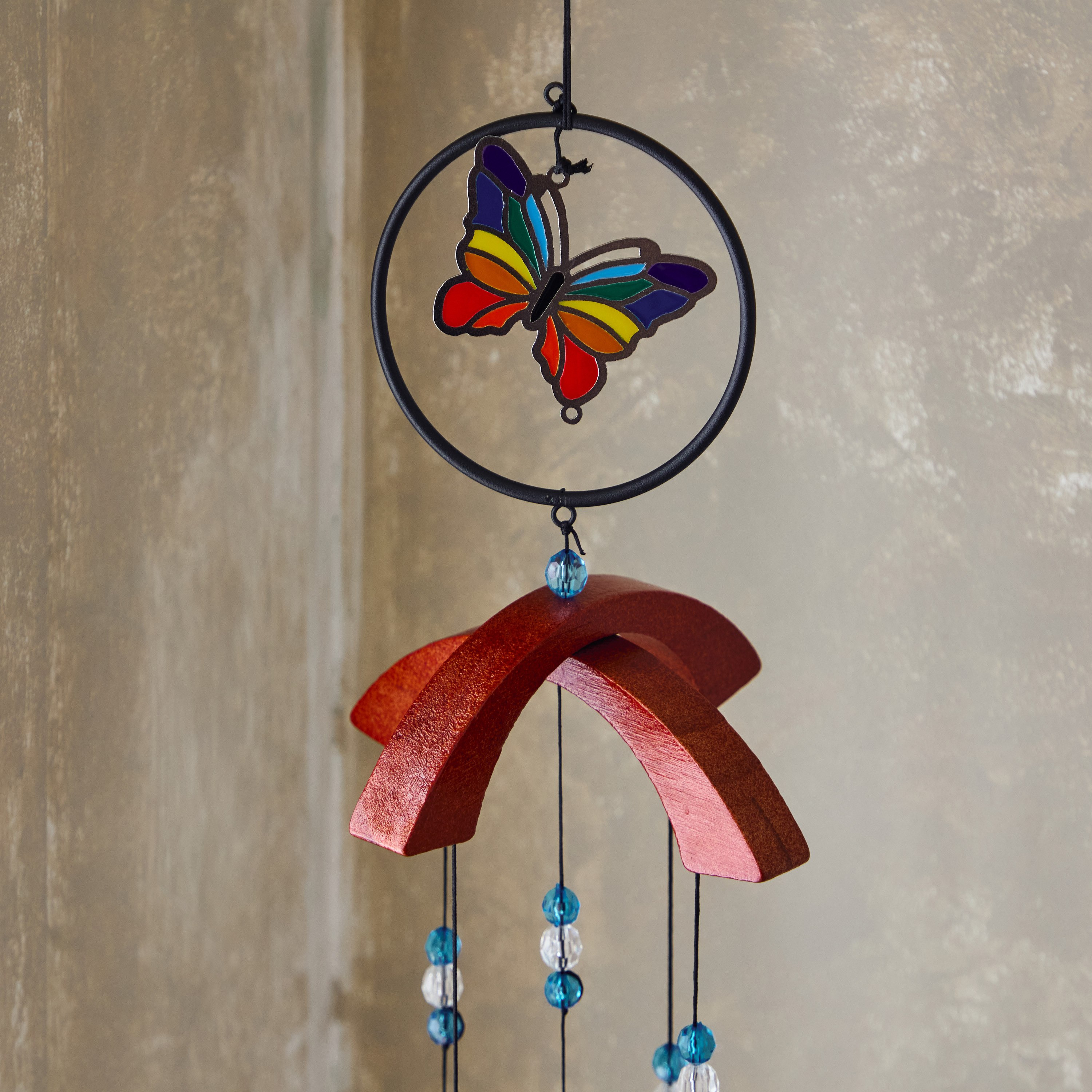 Novo Colorful Butterfly Wind Chimes - 81 cm-hbxhomeware-homedecor-figurinesandornaments-image-2