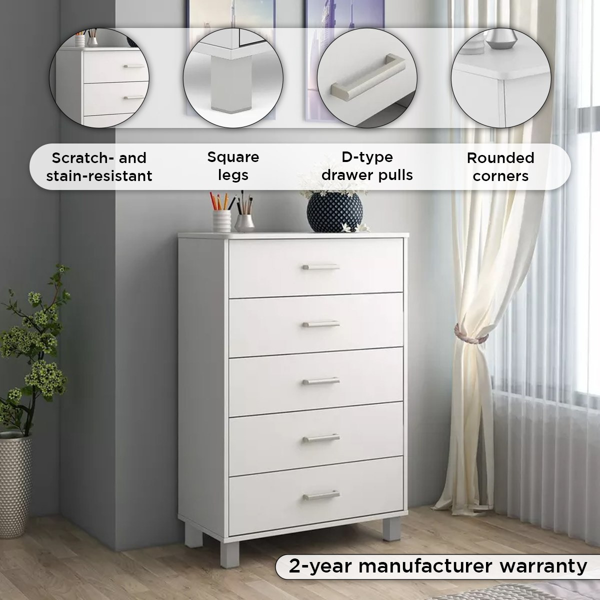 Maine Chest of 5-Drawers-hbxfurniture-dressersandchests-chestofdrawers-image-4