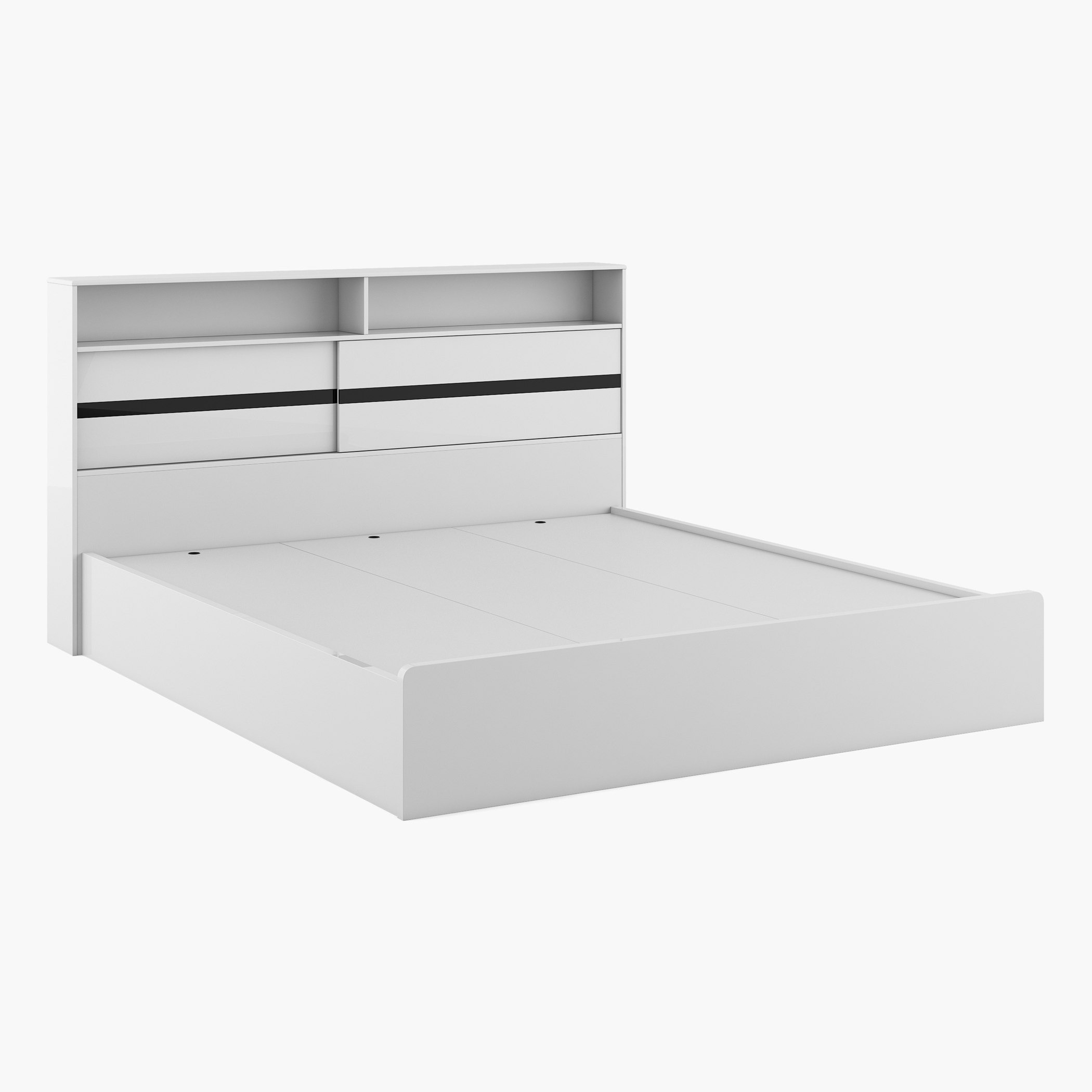 طقم غرفة نوم كينج 5 قطع شديد اللمعان من براج - 180x200 سم-hbxbedroom-bedsandbedsets-bedroomsets-king-image-8
