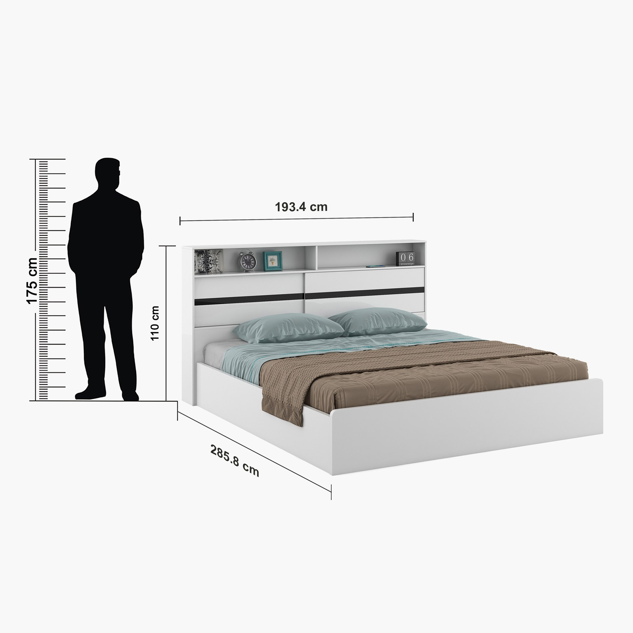 طقم غرفة نوم كينج 5 قطع شديد اللمعان من براج - 180x200 سم-hbxbedroom-bedsandbedsets-bedroomsets-king-image-23