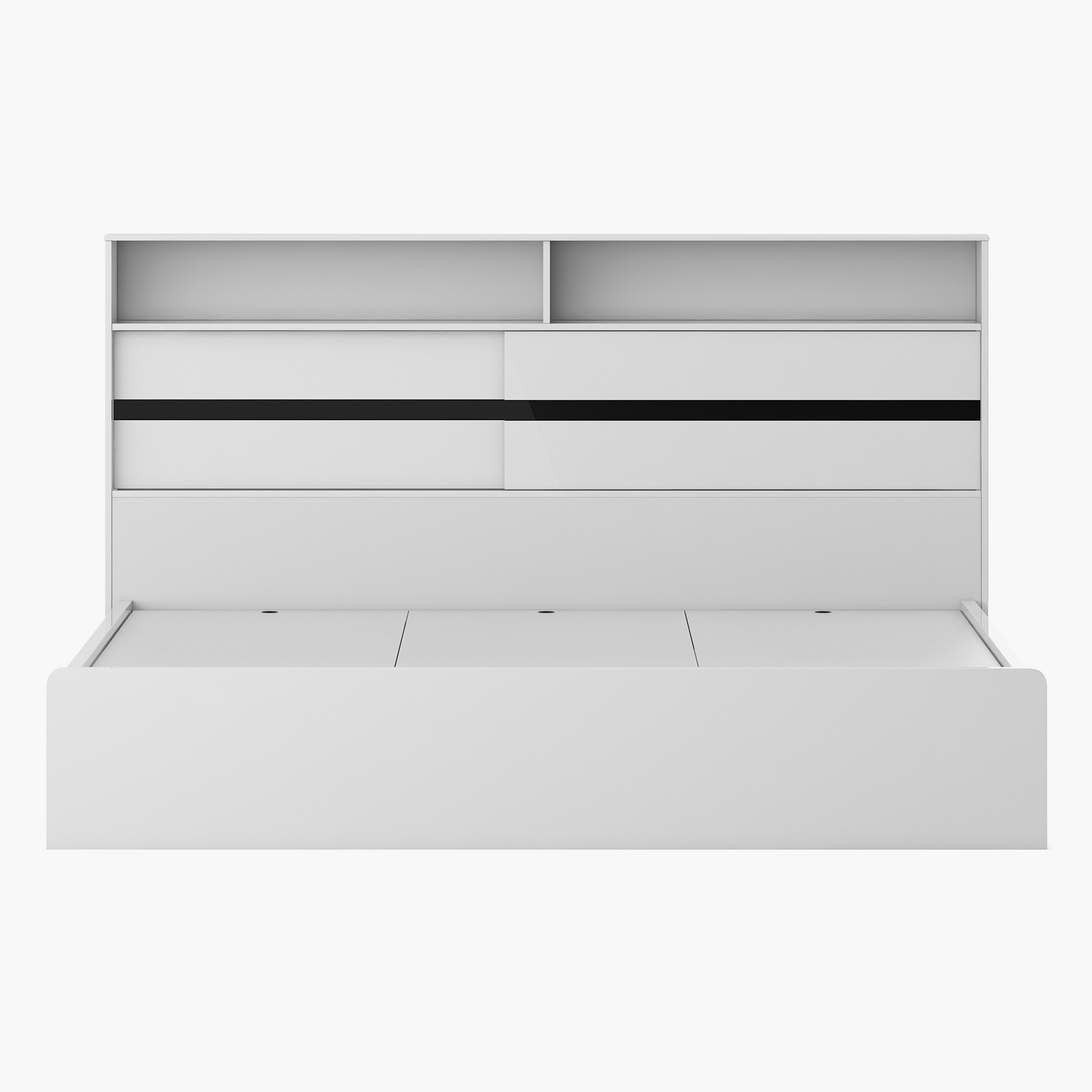 طقم غرفة نوم كينج 5 قطع شديد اللمعان من براج - 180x200 سم-hbxbedroom-bedsandbedsets-bedroomsets-king-image-6