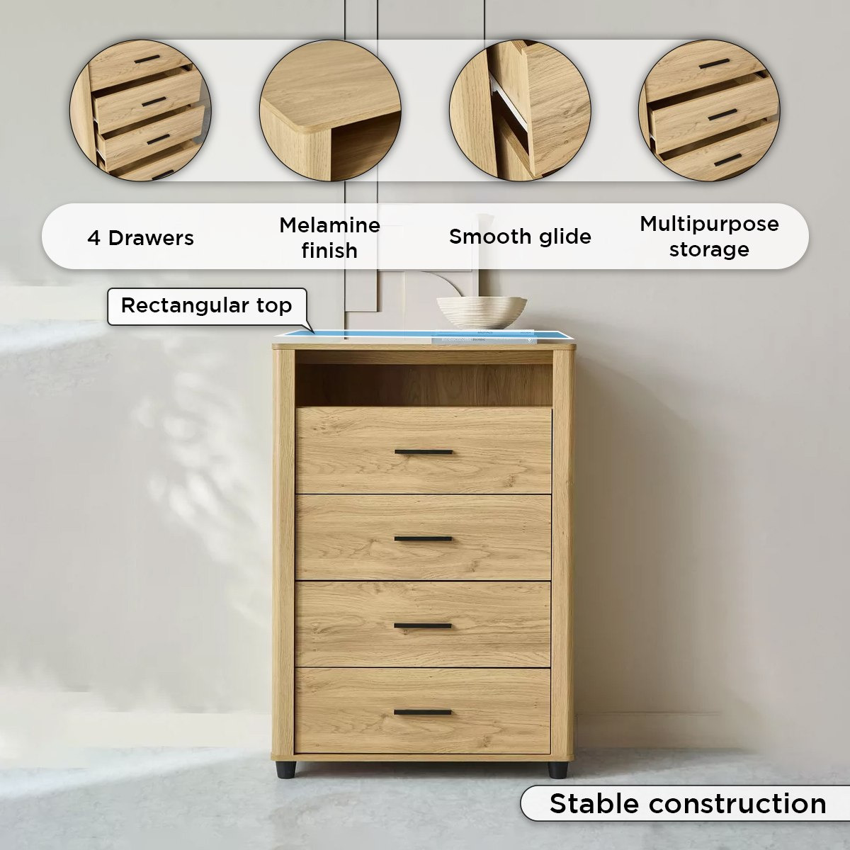 Bolton Chest of 4 Drawers-hbxfurniture-dressersandchests-chestofdrawers-image-5