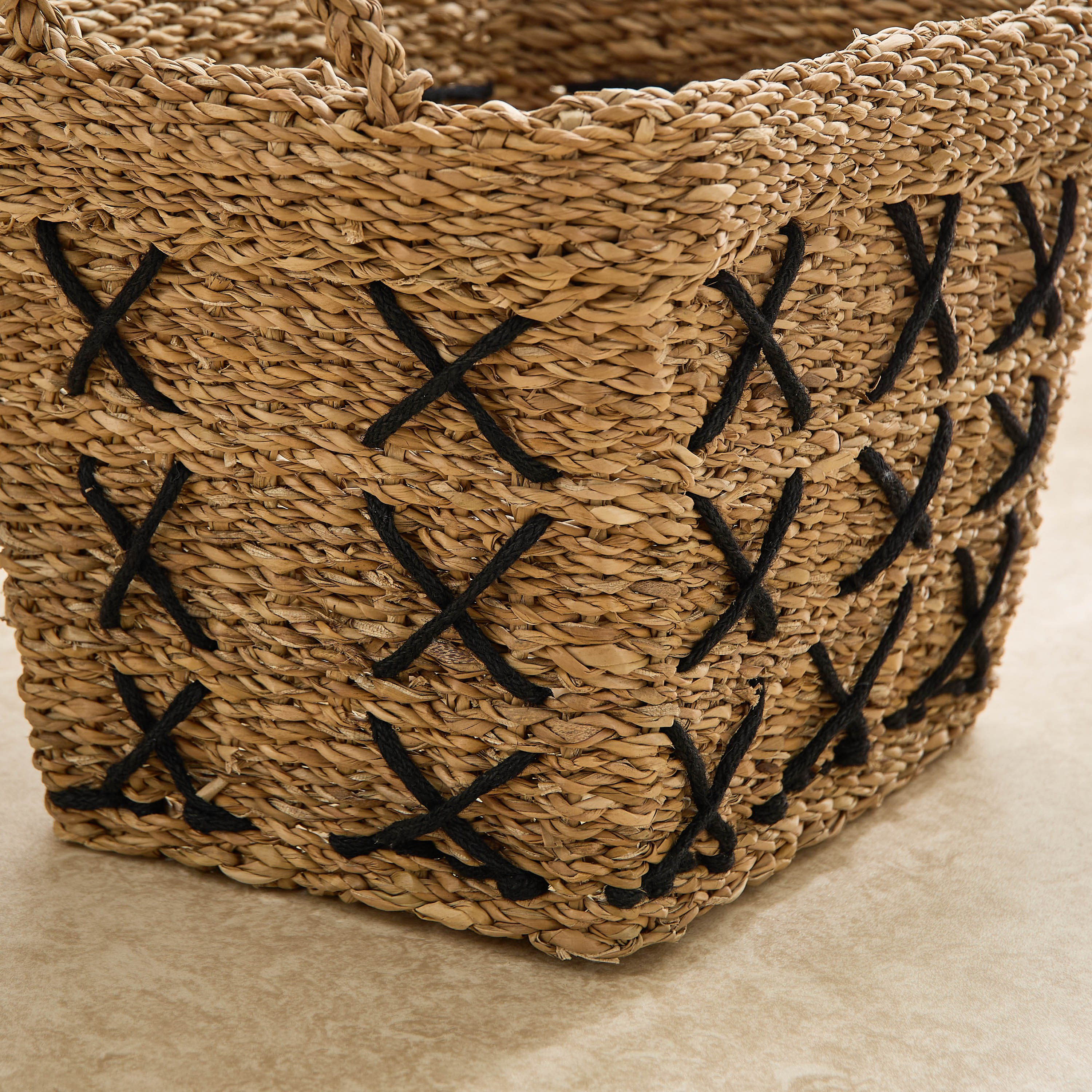 Naturaloom Stitch Rectangle Basket - 37x28x27 cm-PROMO_HB_AE_B1G1_250925-image-4