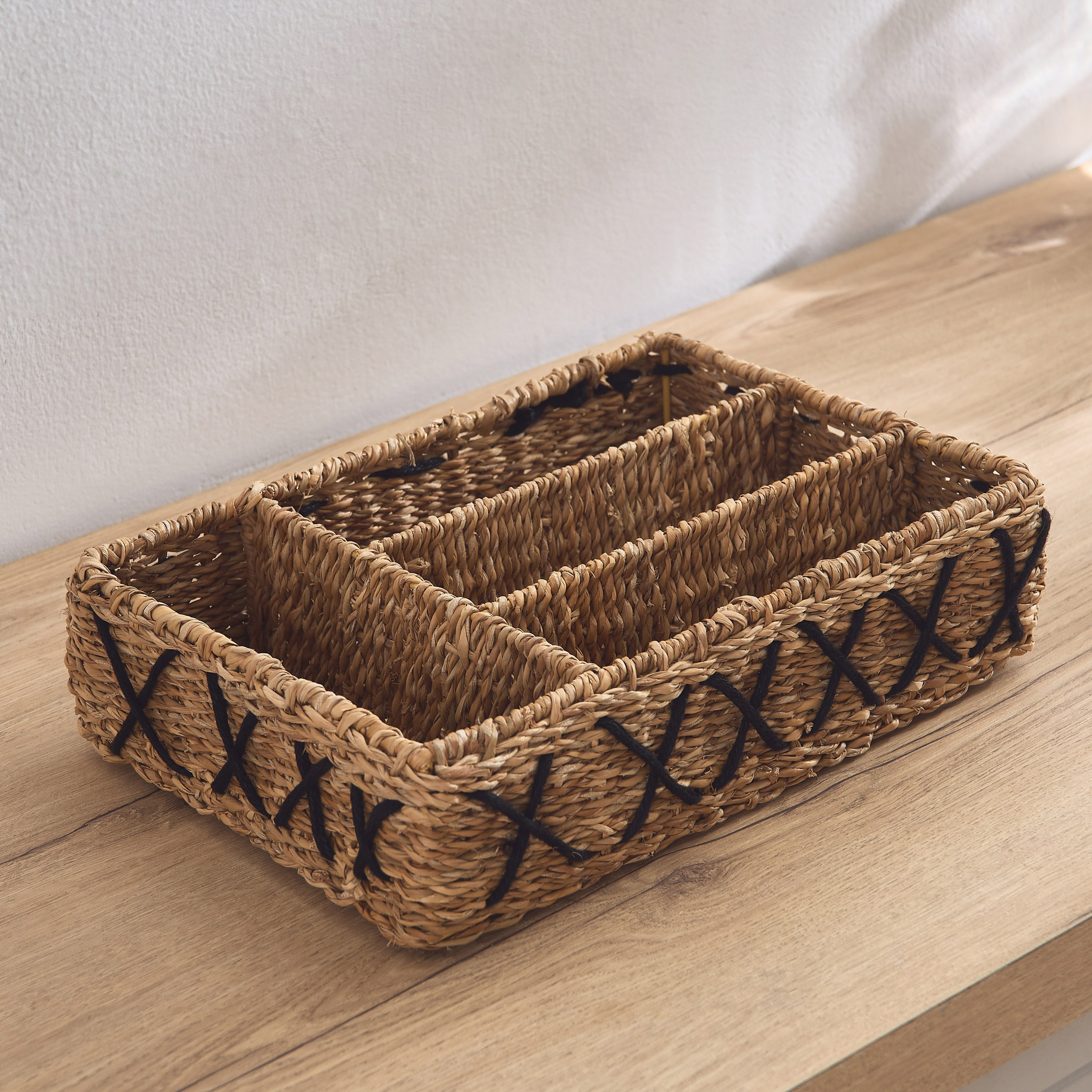 سلة مطبخ مستطيلة من ناتشورولوم - 40×27×10 سم-hbxkitchen-kitchenware-kitchenaccessories-image-2