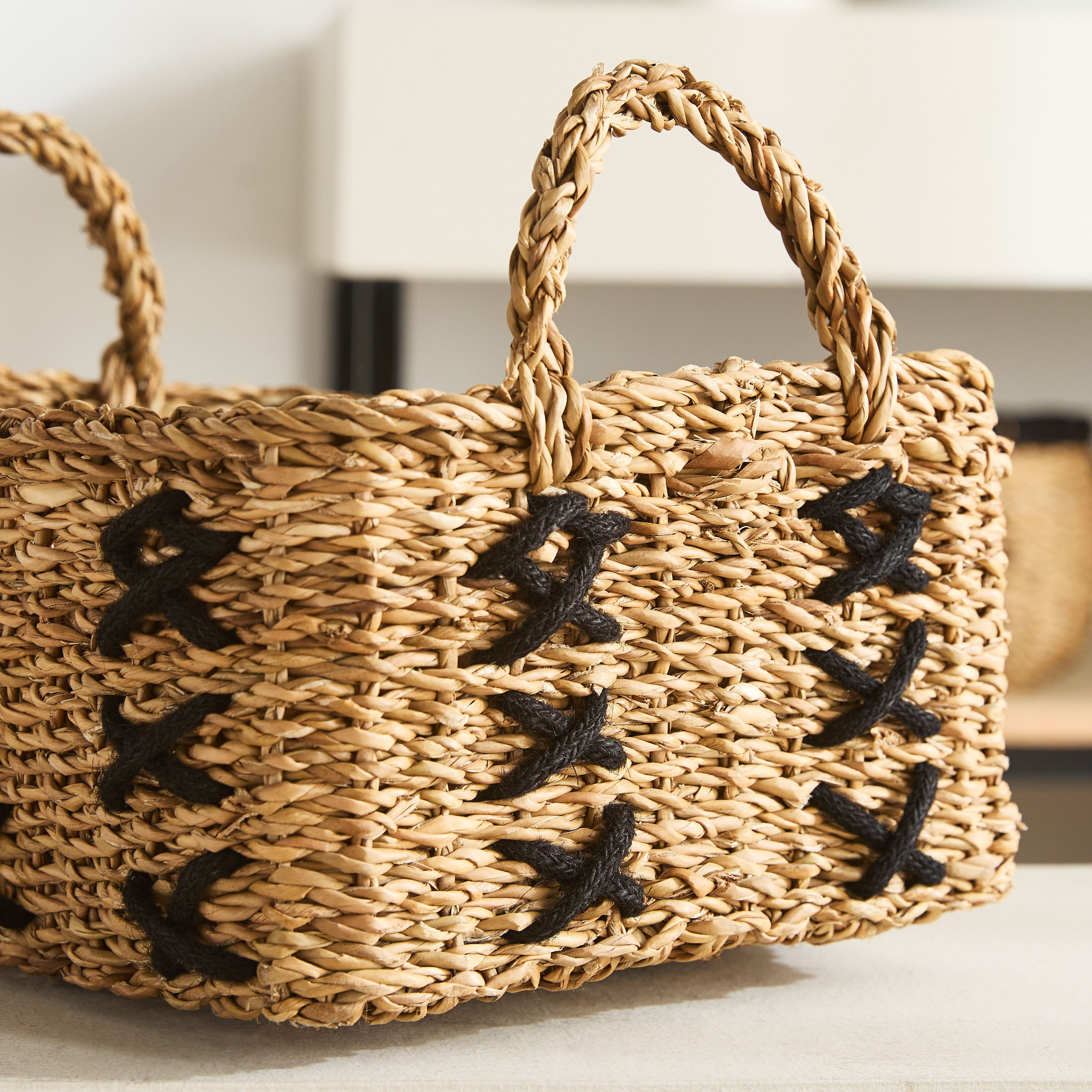 Naturaloom Stitch Rectangular Storage Basket - 34x25x22 cm-PROMO_HB_AE_B1G1_250925-image-4