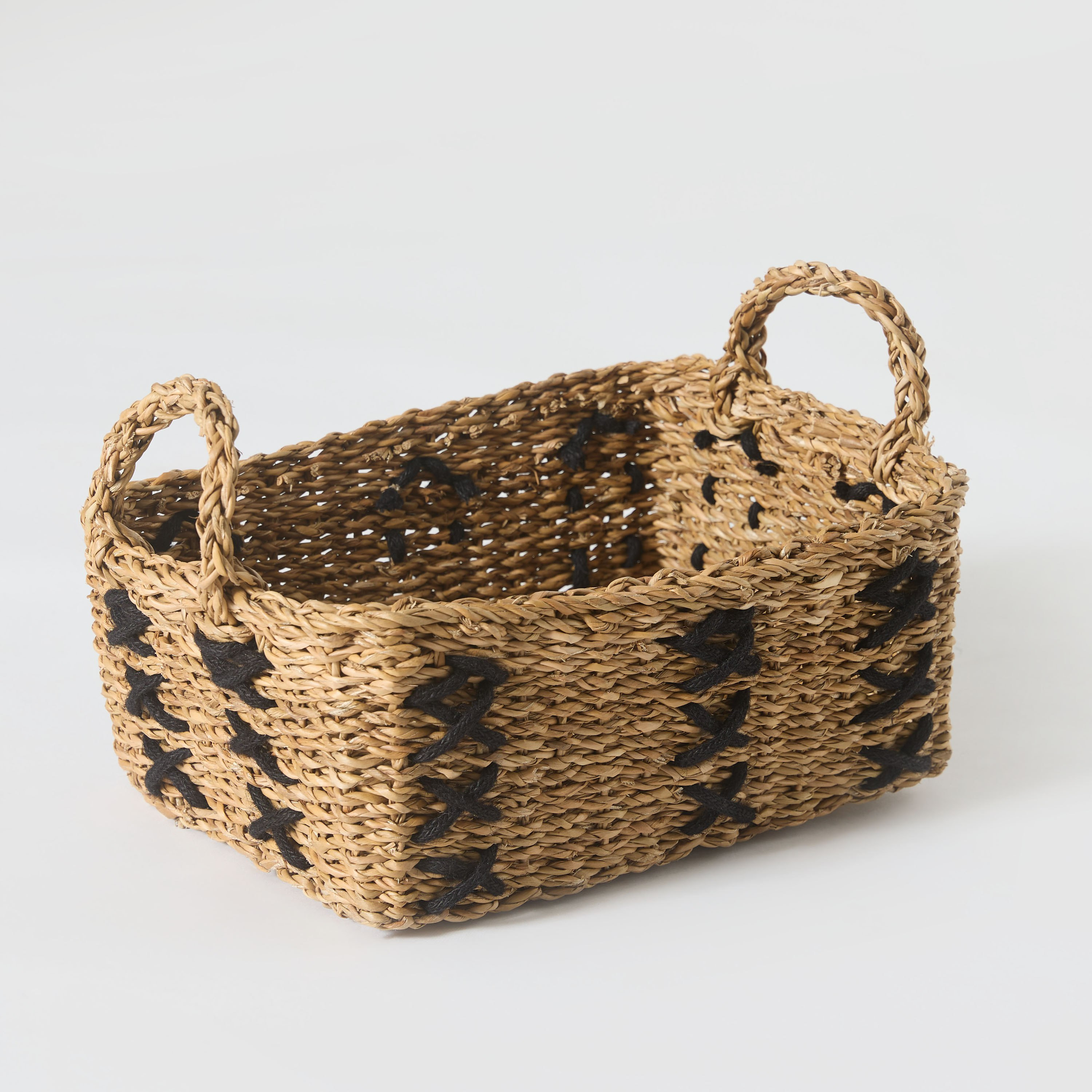Naturaloom Stitch Rectangular Storage Basket - 34x25x22 cm-PROMO_HB_AE_B1G1_250925-image-6