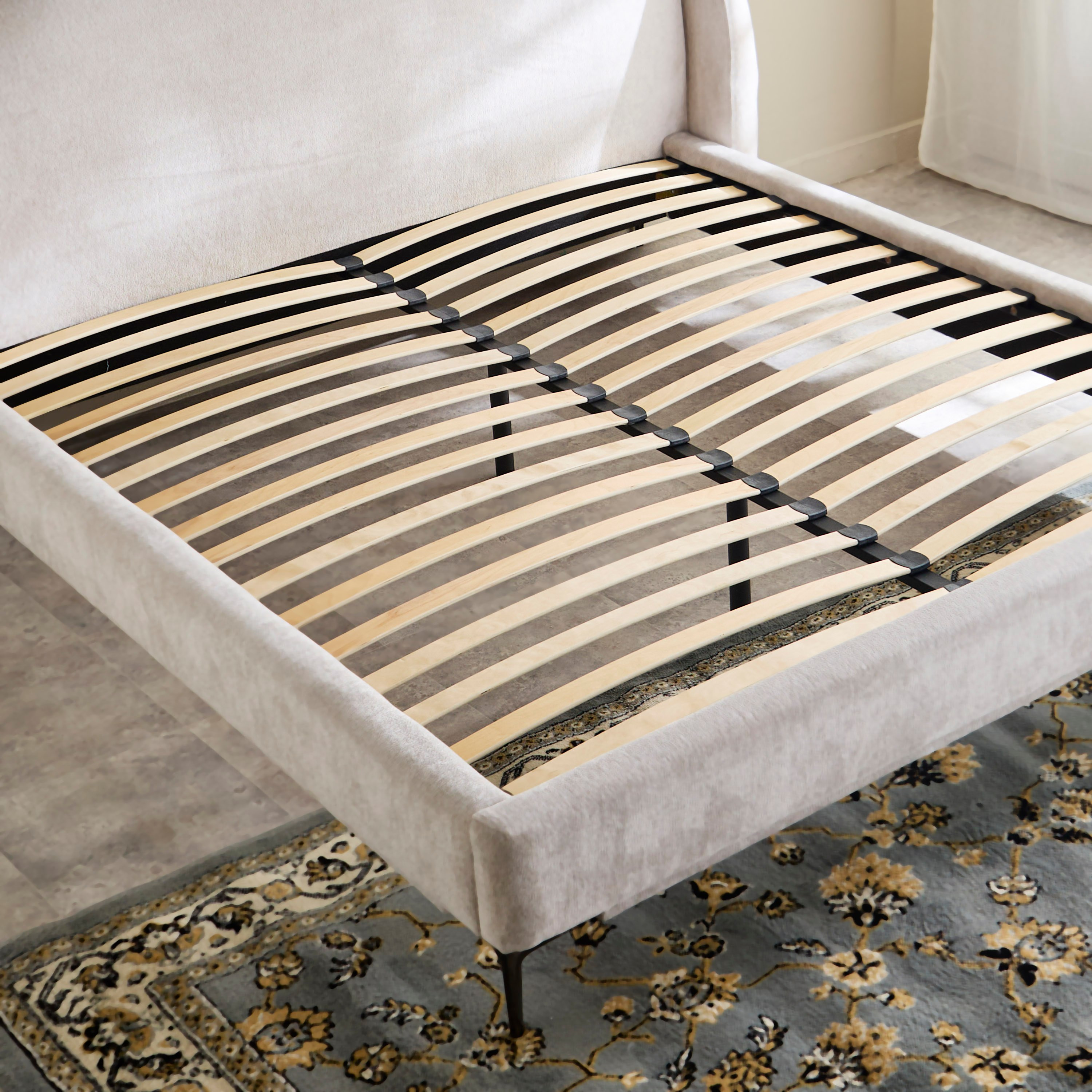 Marwell Dona Upholstered Queen Bed -160x200 cm-hbxbedroom-bedsandbedsets-beds-queen-image-5