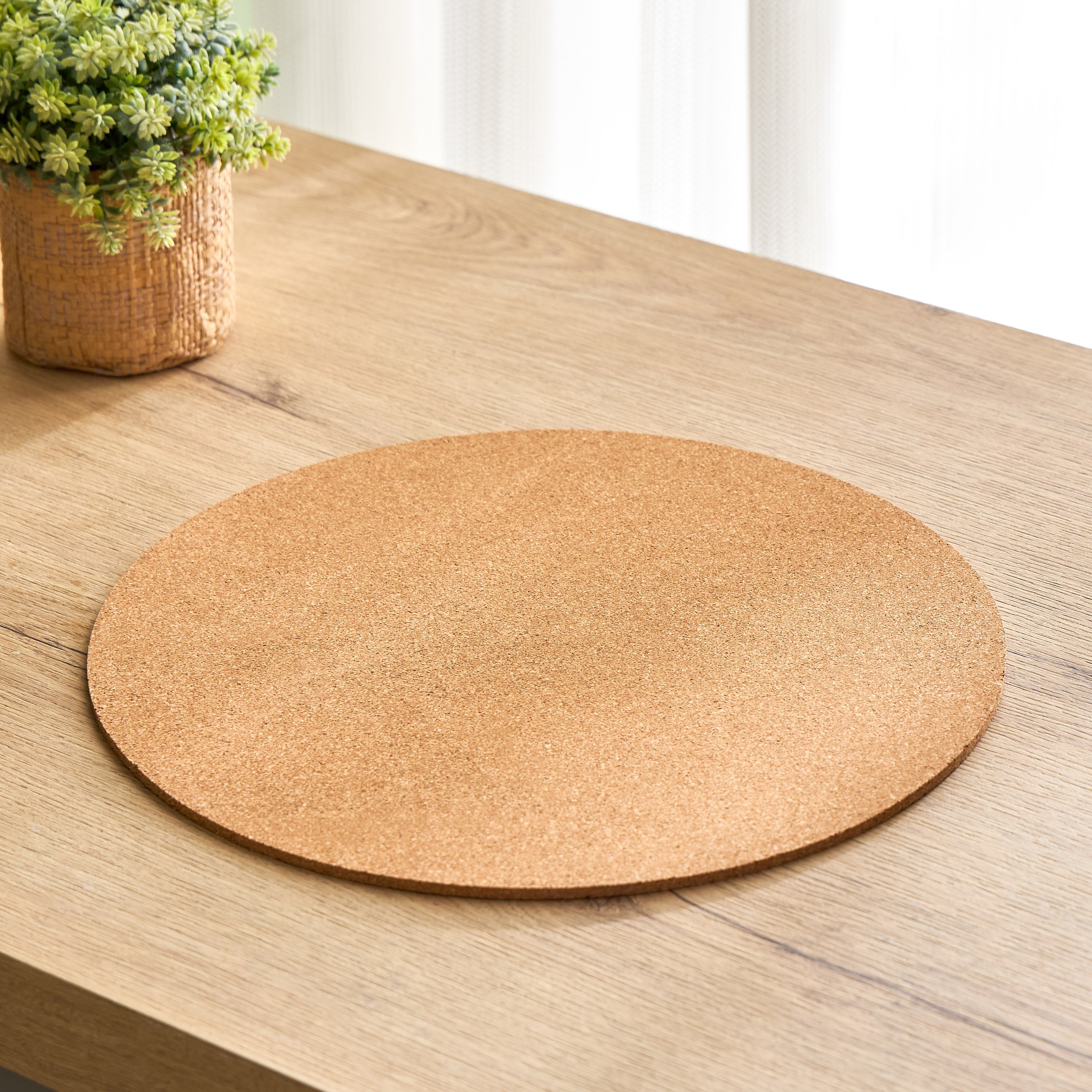 لبادة صحون مستديرة فلين من ليام - 35 سم-hbxdecorandfurnishings-homefurnishings-tablelinens-image-1