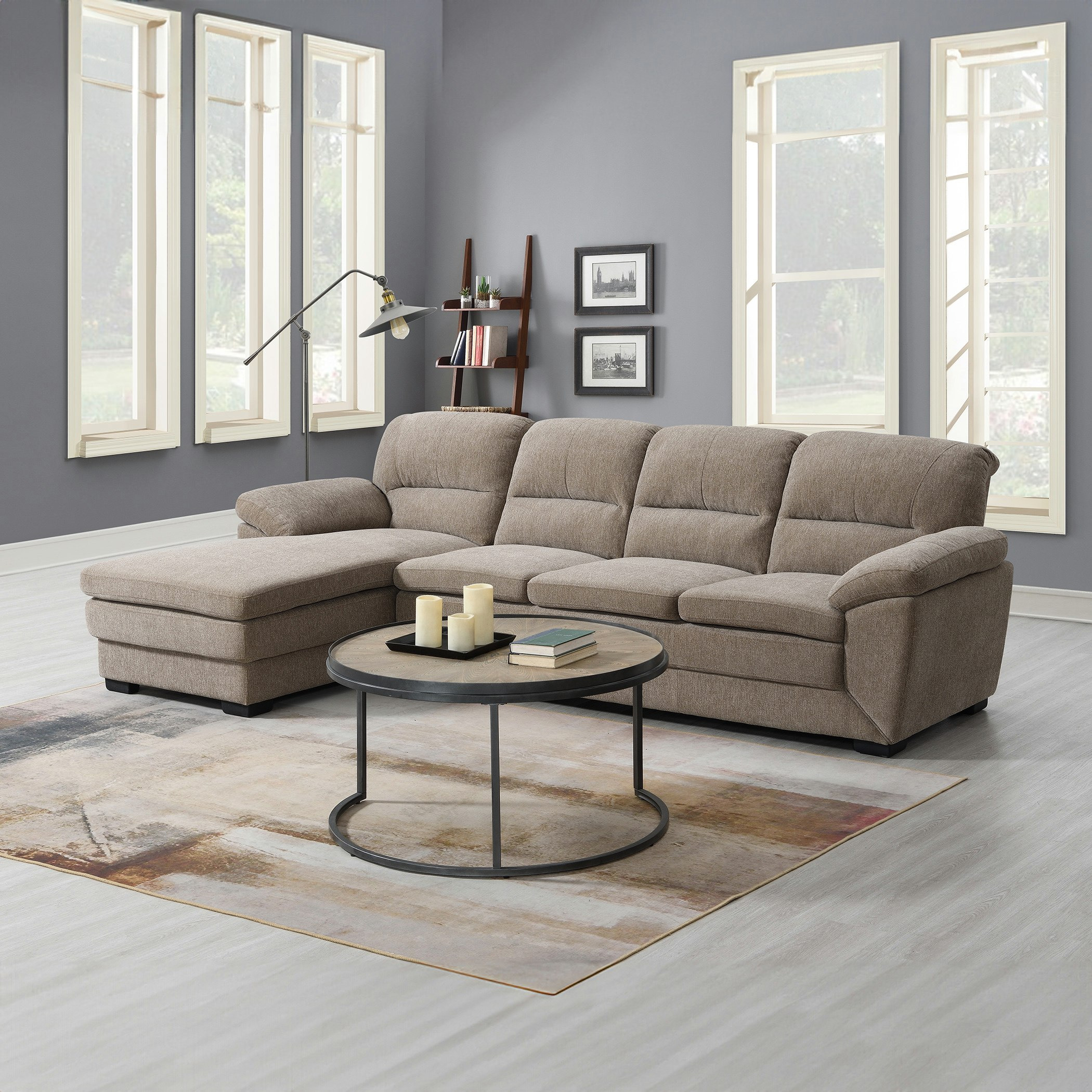 كنبة ركنية قماش يسار 4 مقاعد من ليوناردو-hbxlivingroom-sofasandarmchairs-cornersofas-image-1