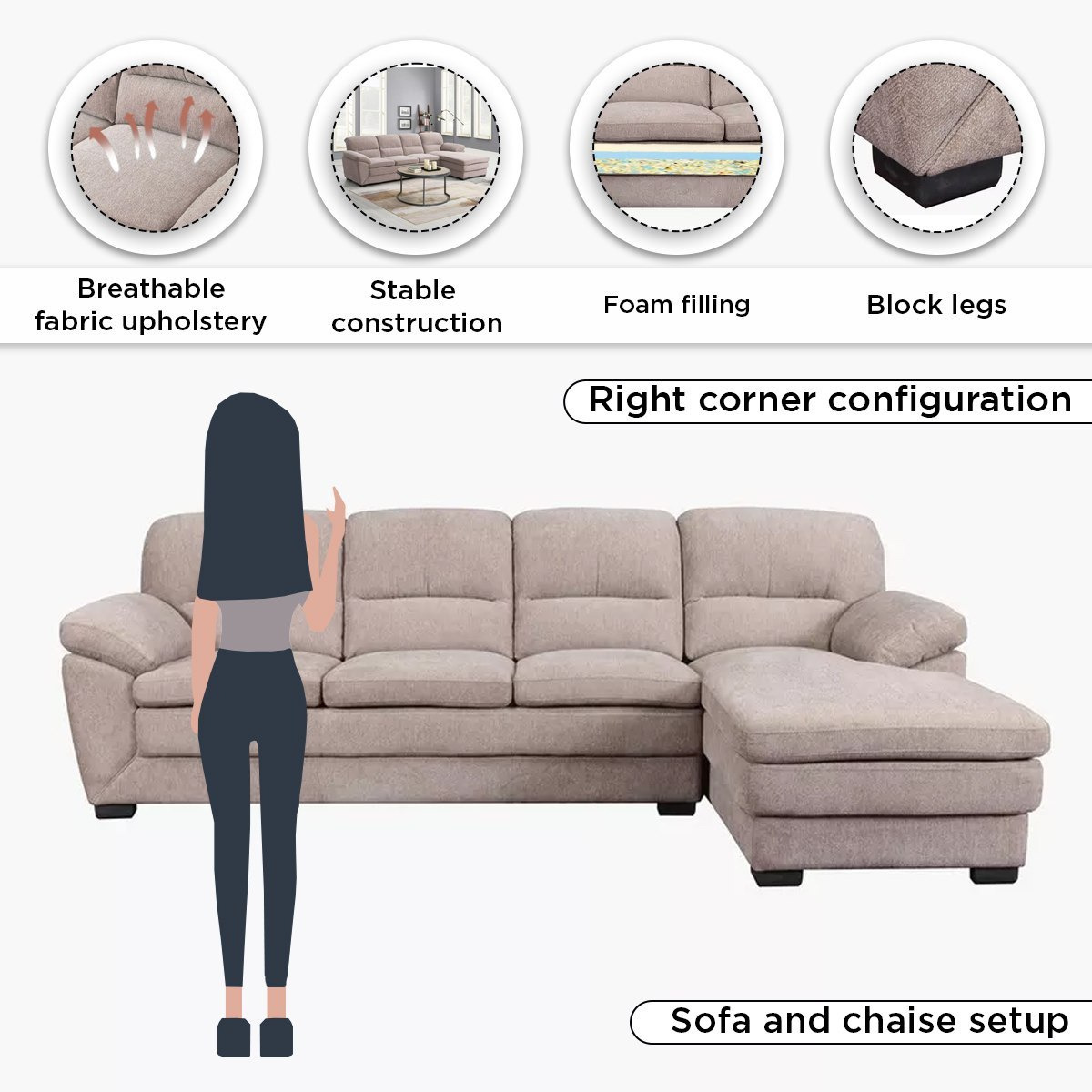 Leonardo 4-Seater Right Corner Fabric Sofa-hbxlivingroom-sofasandarmchairs-cornersofas-image-12