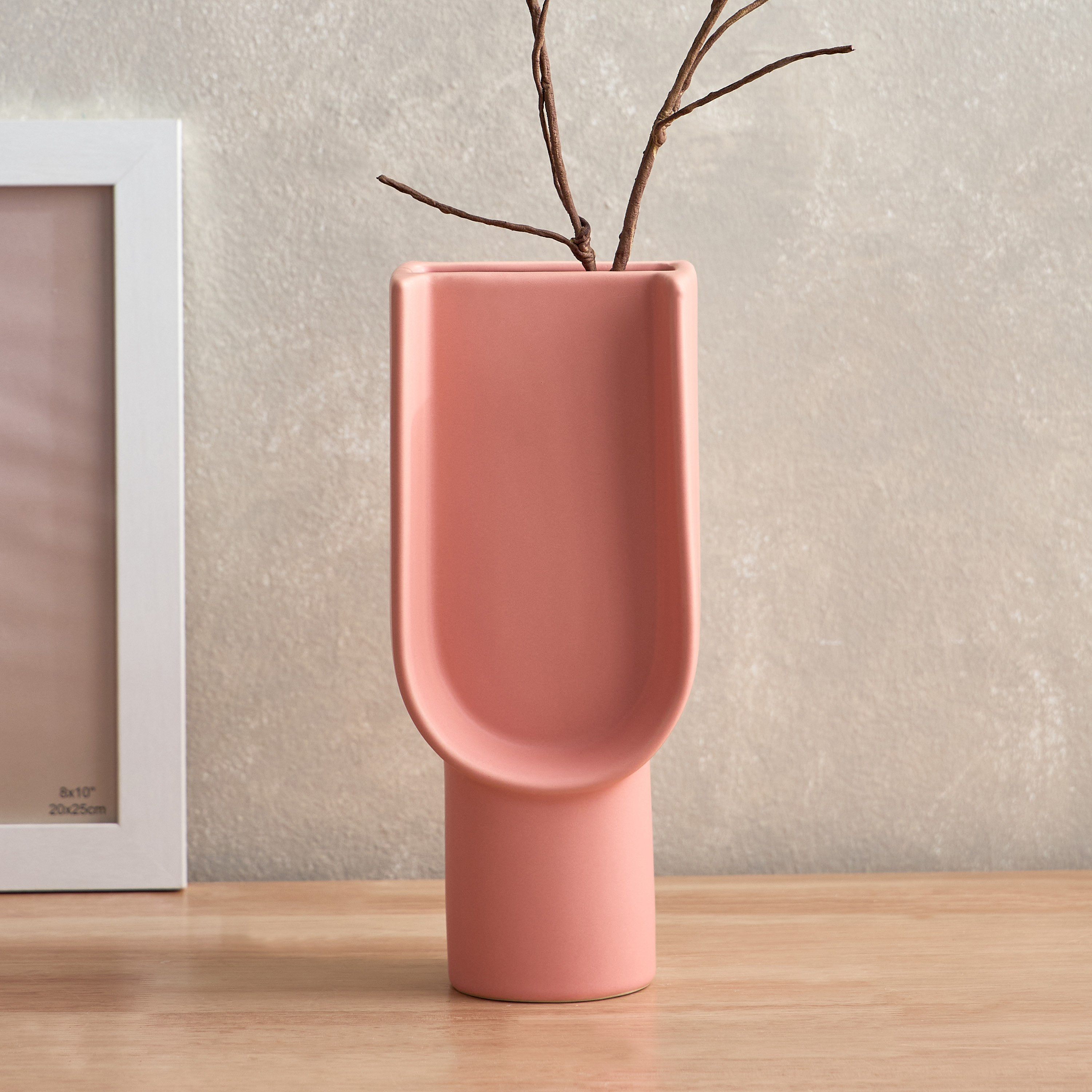 مزهرية سيراميك من كامبريا - 11x8.5x25 سم-hbxbedroom-decorandaccessories-vases-image-1