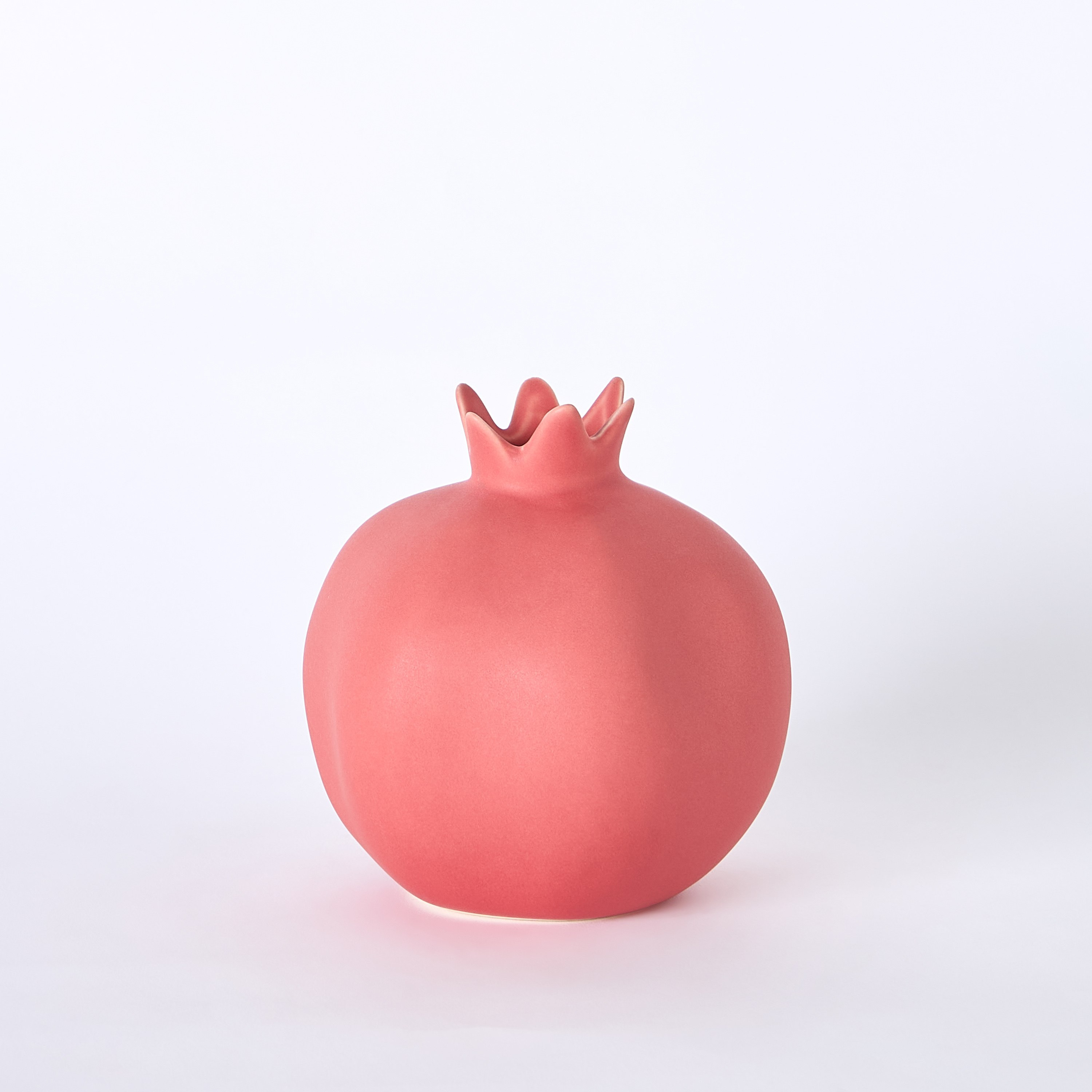 مزهرية سيراميك بتصميم رمان من كامبريا- 13x13x13.3 سم-hbxbedroom-decorandaccessories-vases-image-5
