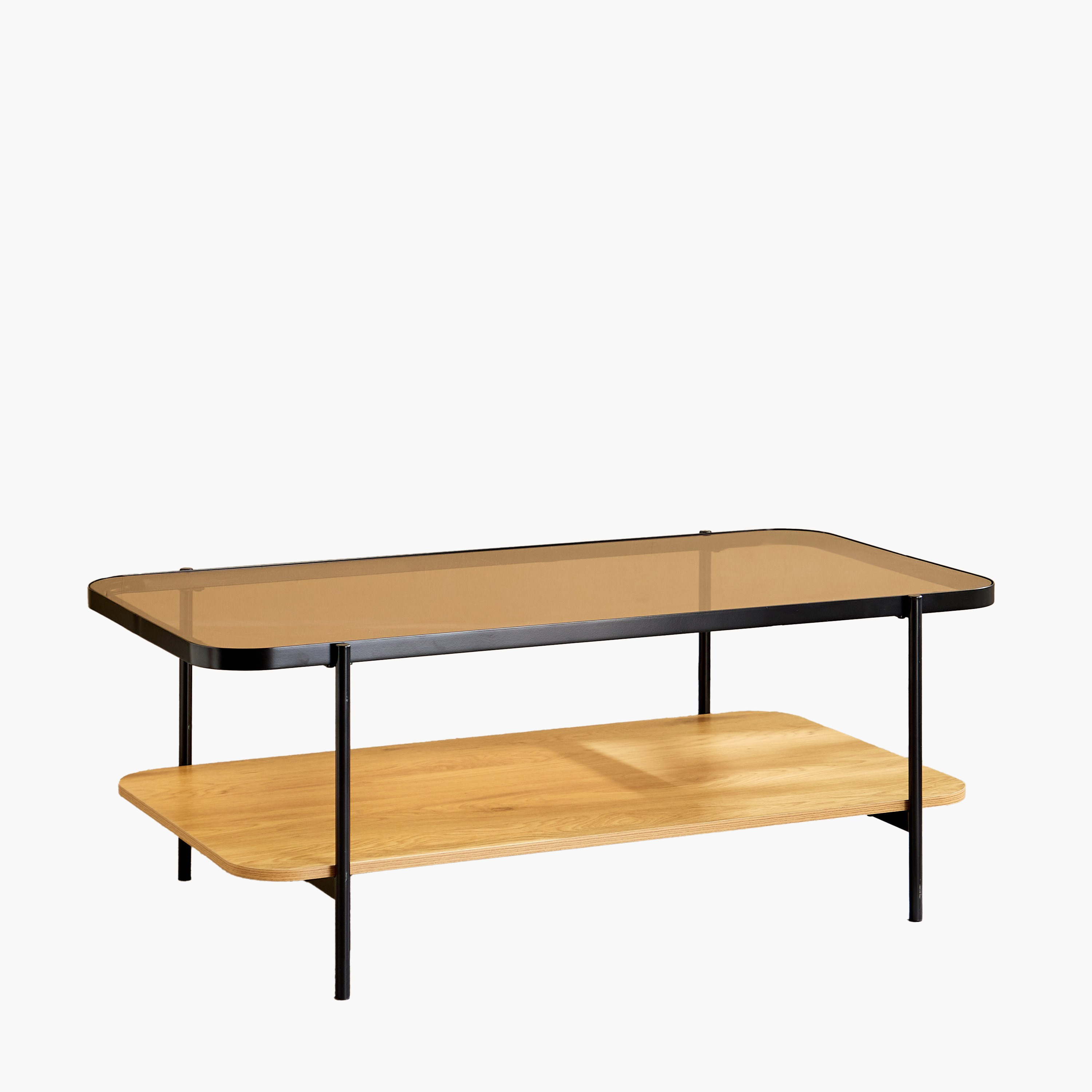 Velmont Glass Top Coffee Table with Shelf-hbxlivingroom-tablesandstands-coffeetables-image-6