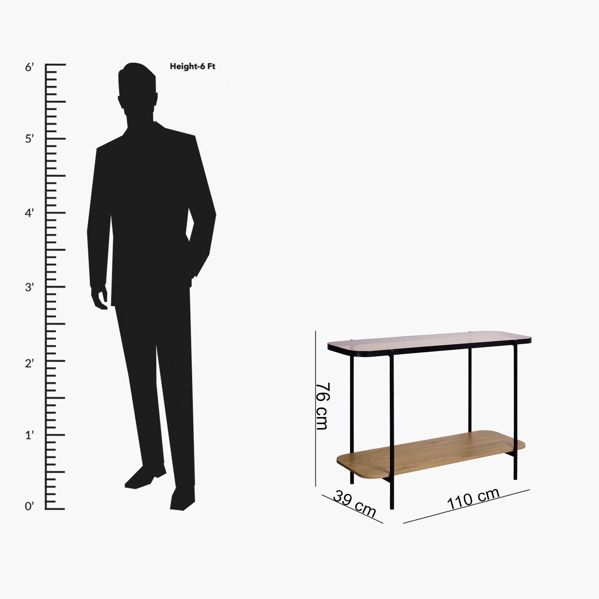 طاولة كونسول بسطح زجاجي مع رف من فيلمونت-hbxfurniture-tablesandstands-consoletables-image-9