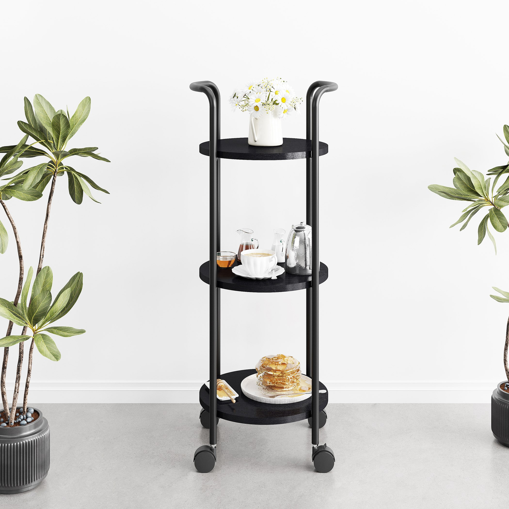 Havok Round 3-Tier Serving Trolley-hbxlivingroom-tablesandstands-servingtrolleys-image-1