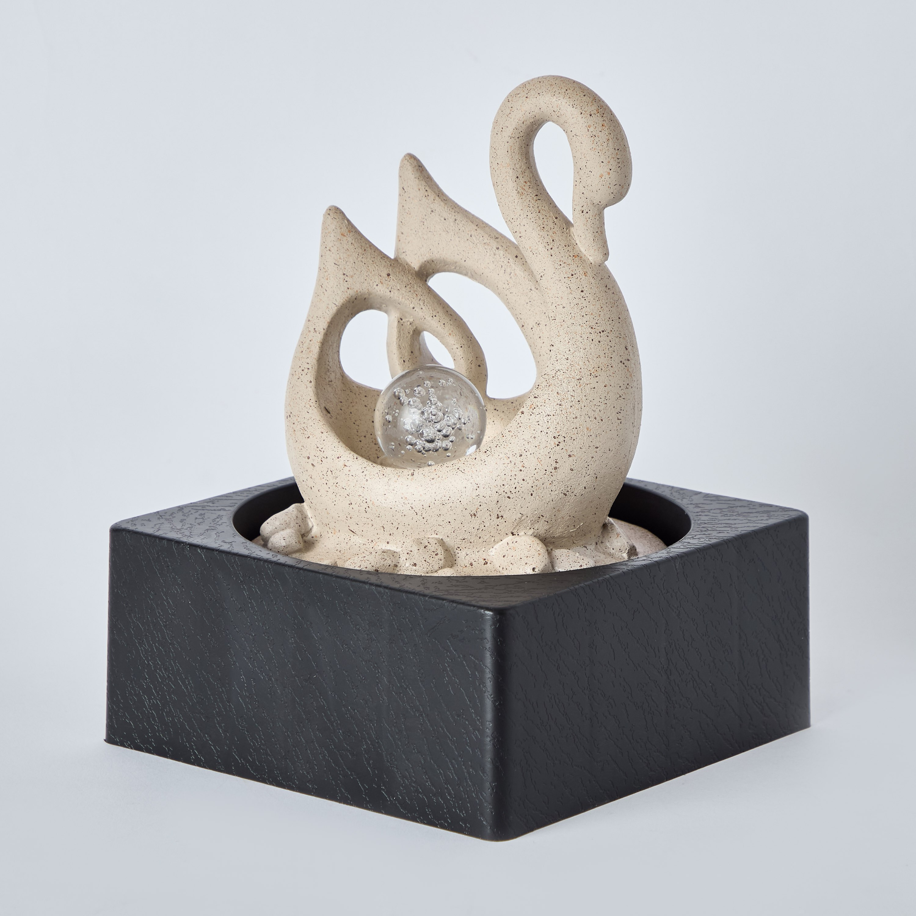 Belen Modern Fountain with Rolling Ball - 18x18x24 cm-hbxhomeware-hbxoutdoor-image-5