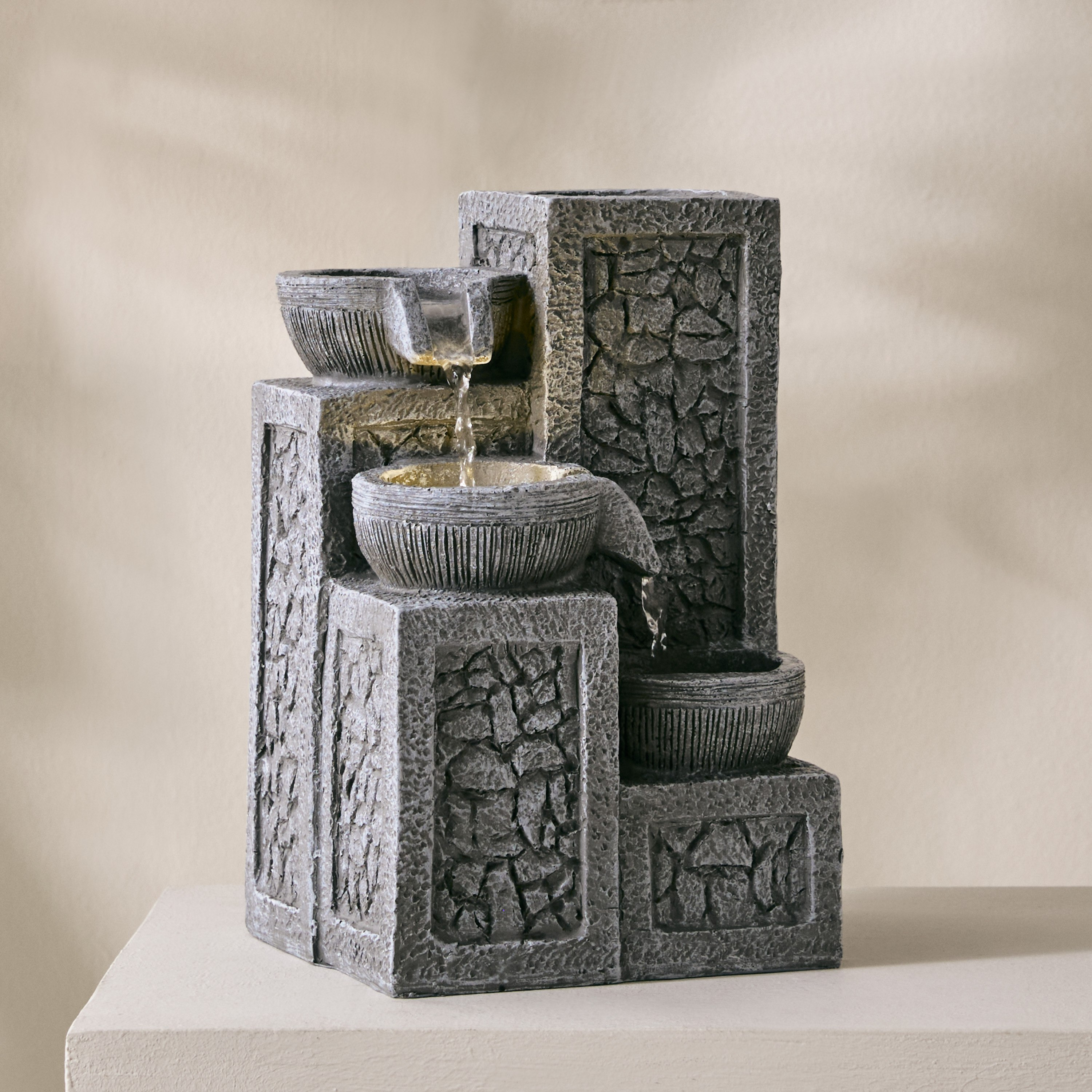 نافورة بإضاءة إل إي دي مودرن من بيلين - 16.5x15x25 سم-PROMO_HB_BH_B1G1_250925-image-1